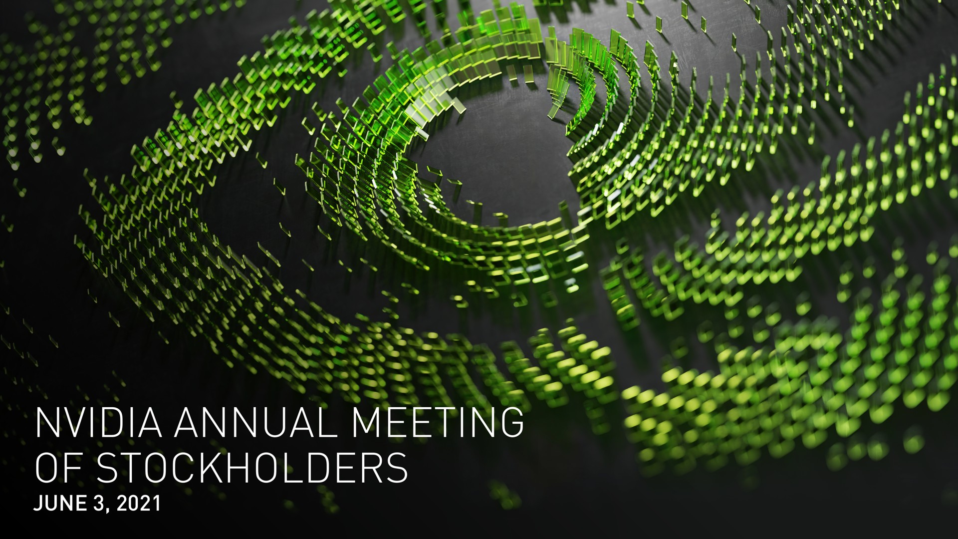 annual meeting of stockholders june meet | NVIDIA
