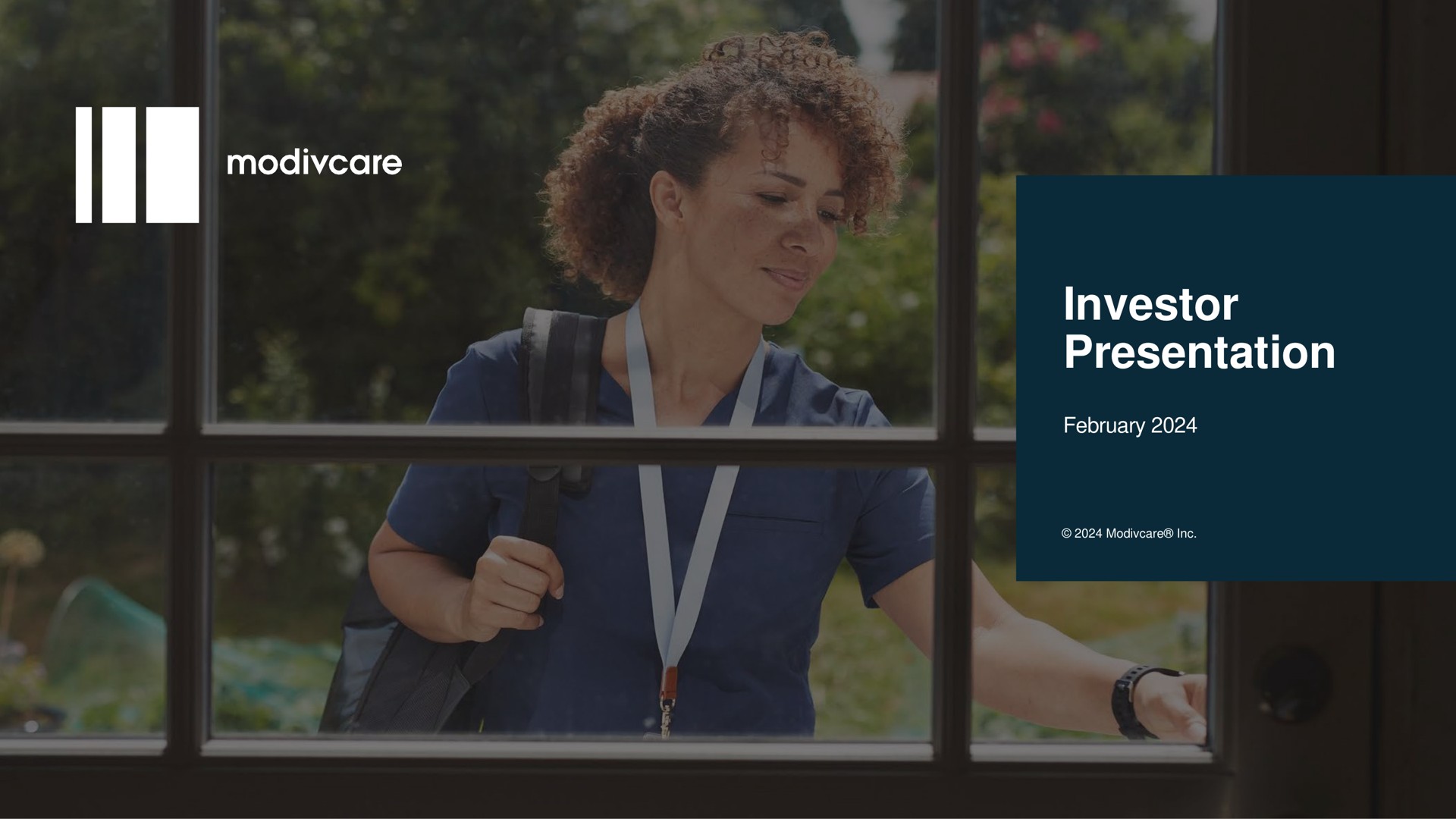 investor presentation | ModivCare