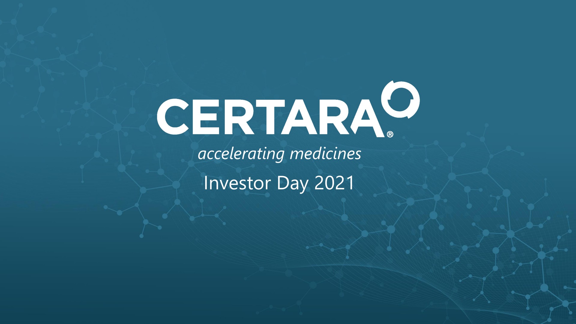 accelerating medicines investor day | Certara