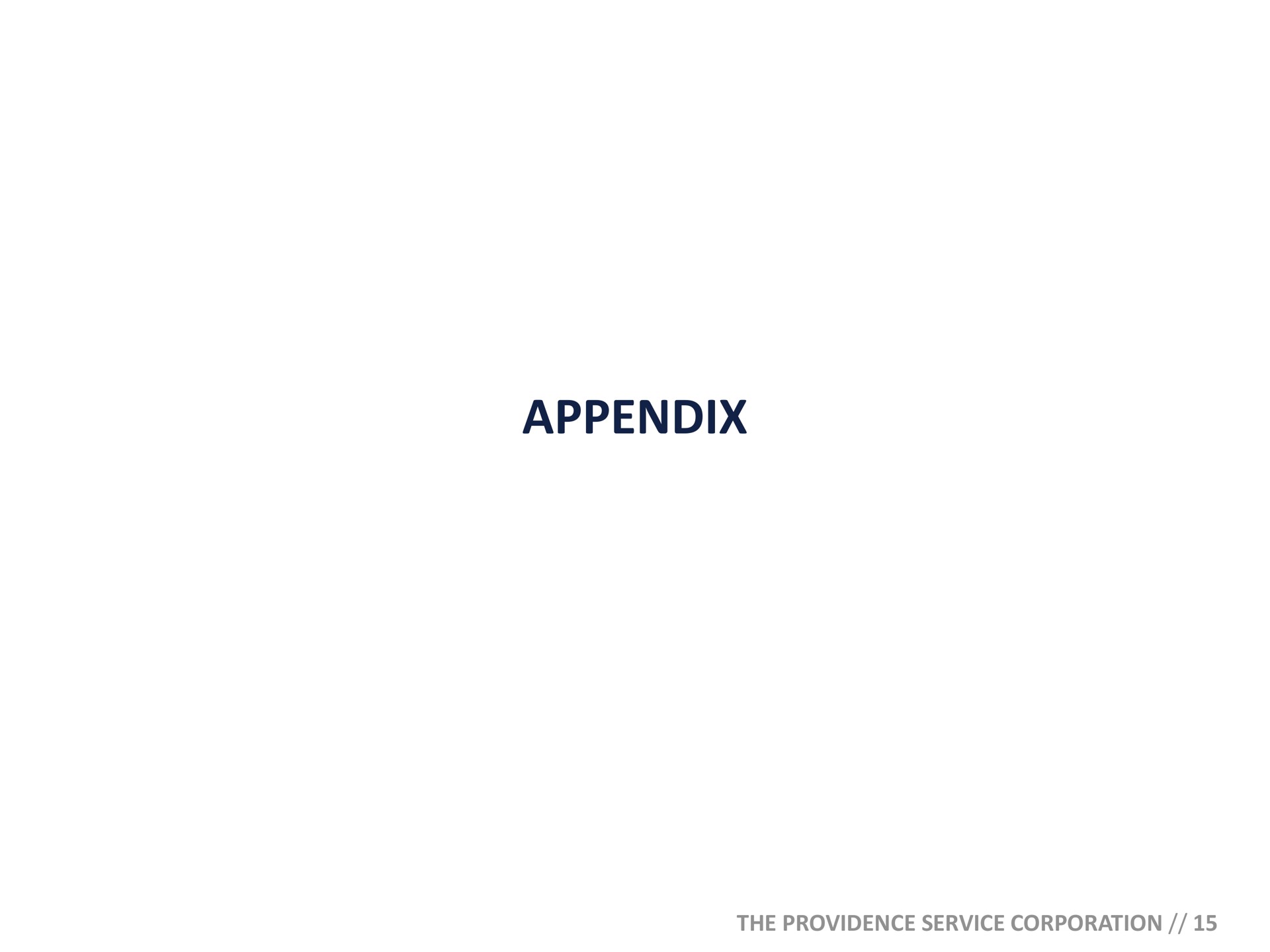 appendix | ModivCare