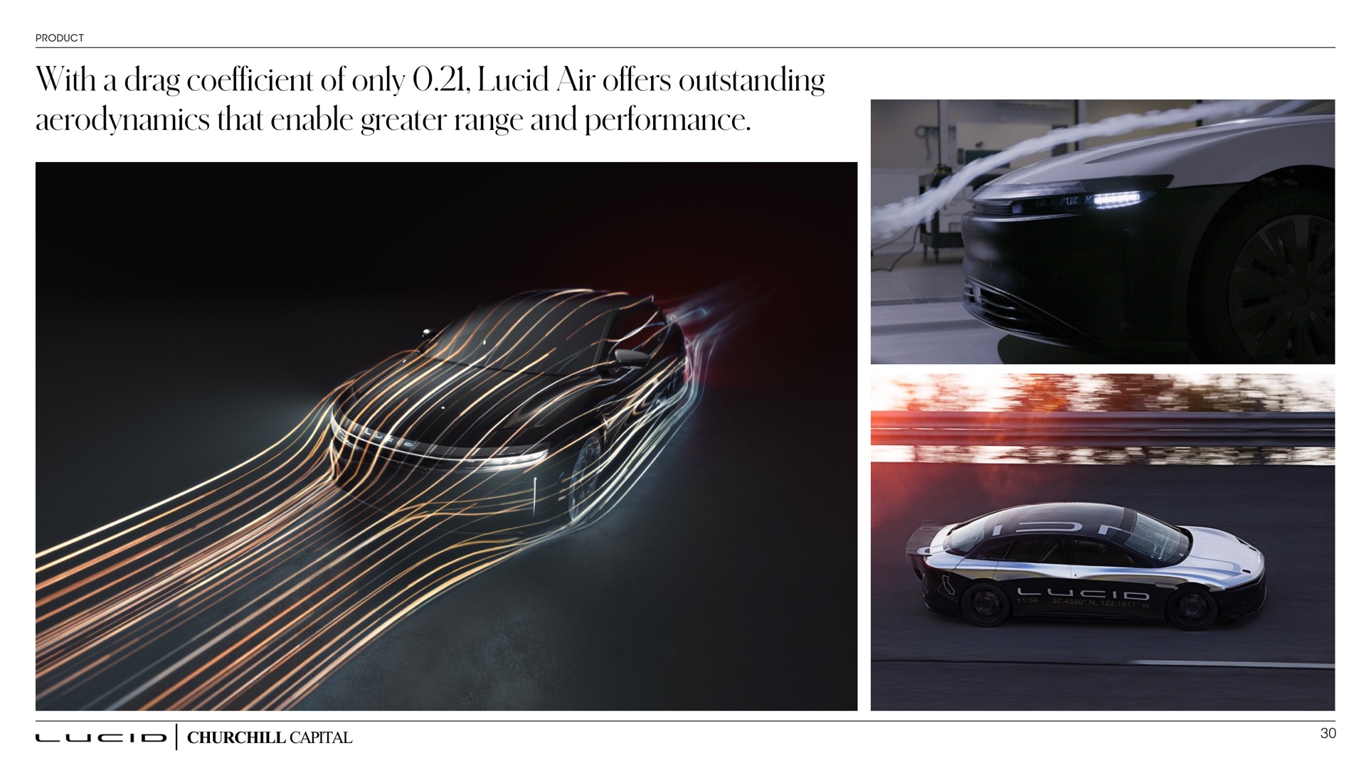 with a drag coefficient of only lucid air offers outstanding aerodynamics that enable greater range and performance | Lucid Motors