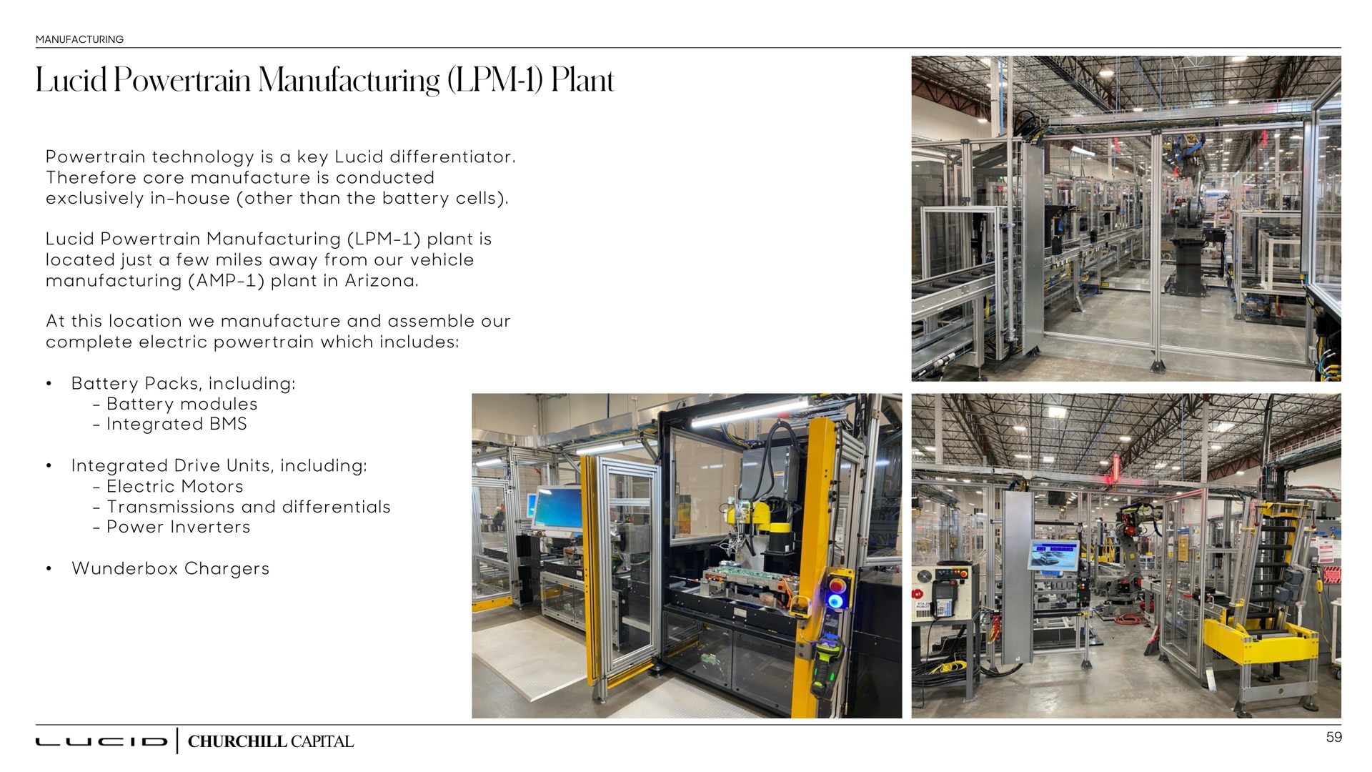 lucid manufacturing plant | Lucid Motors