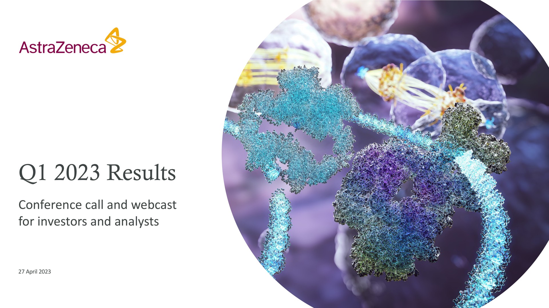 results conference call and for investors and analysts | AstraZeneca