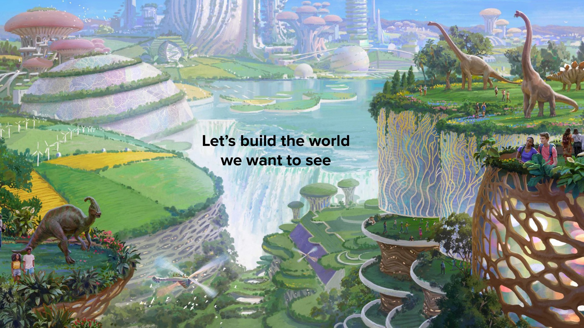 let build the world we want to see so | Ginkgo