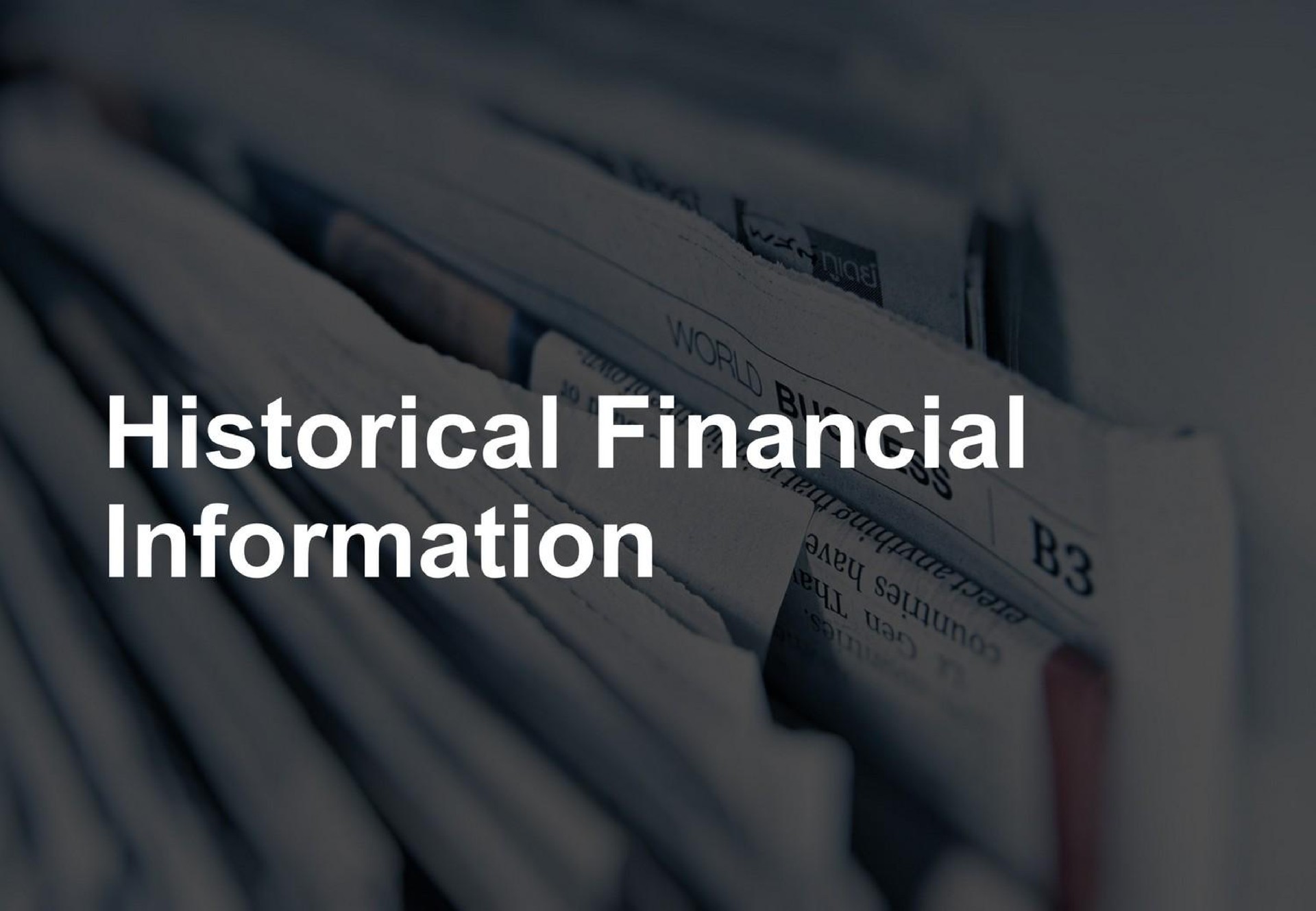 historical financial information | MultiMetaVerse