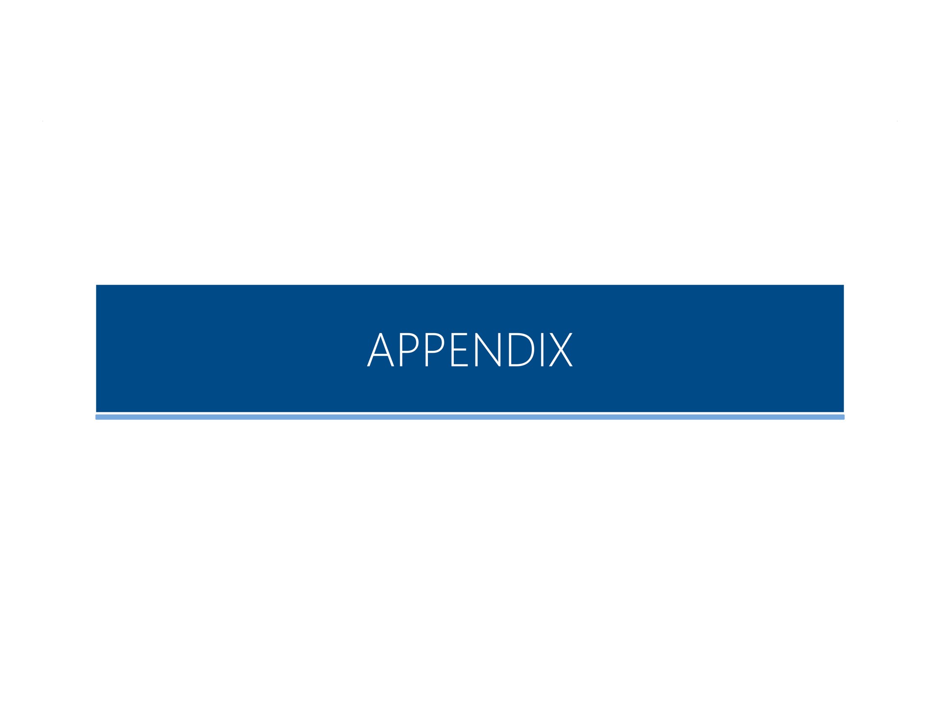 appendix | Carlyle