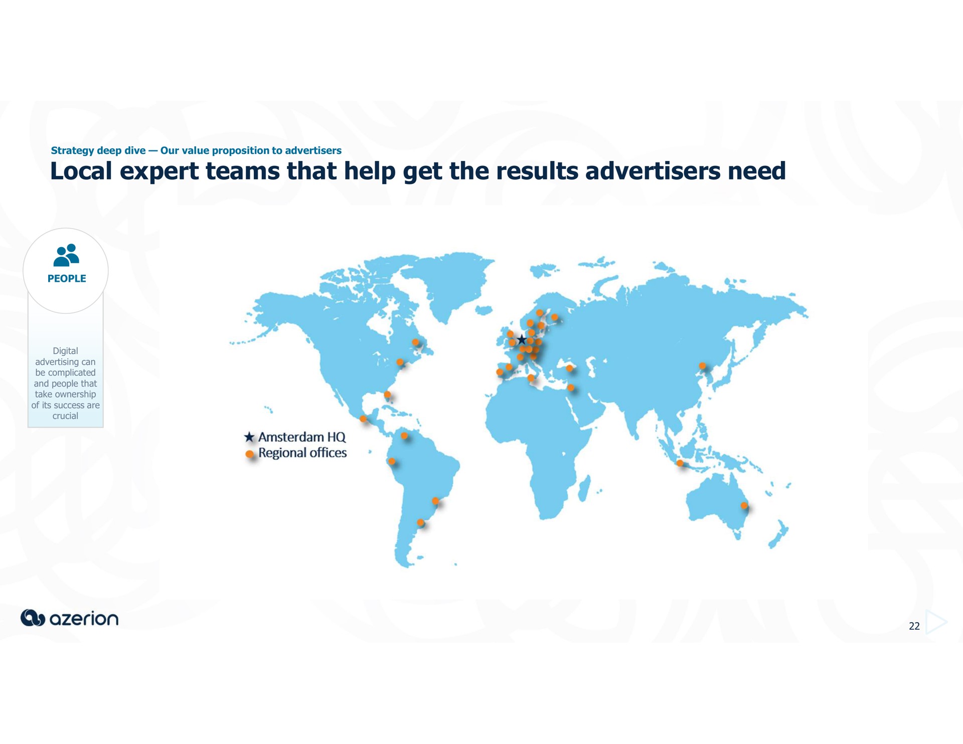 local expert teams that help get the results advertisers need | Azerion