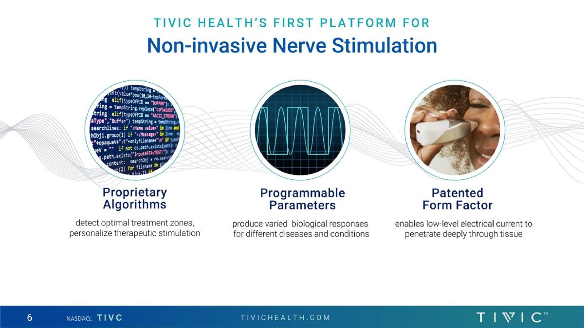 non invasive nerve stimulation | Tivic Health Systems