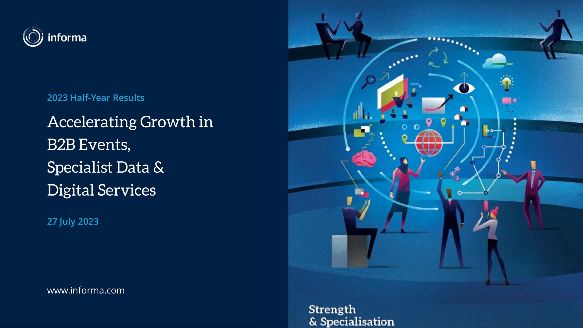 accelerating growth in events specialist data digital services | Informa