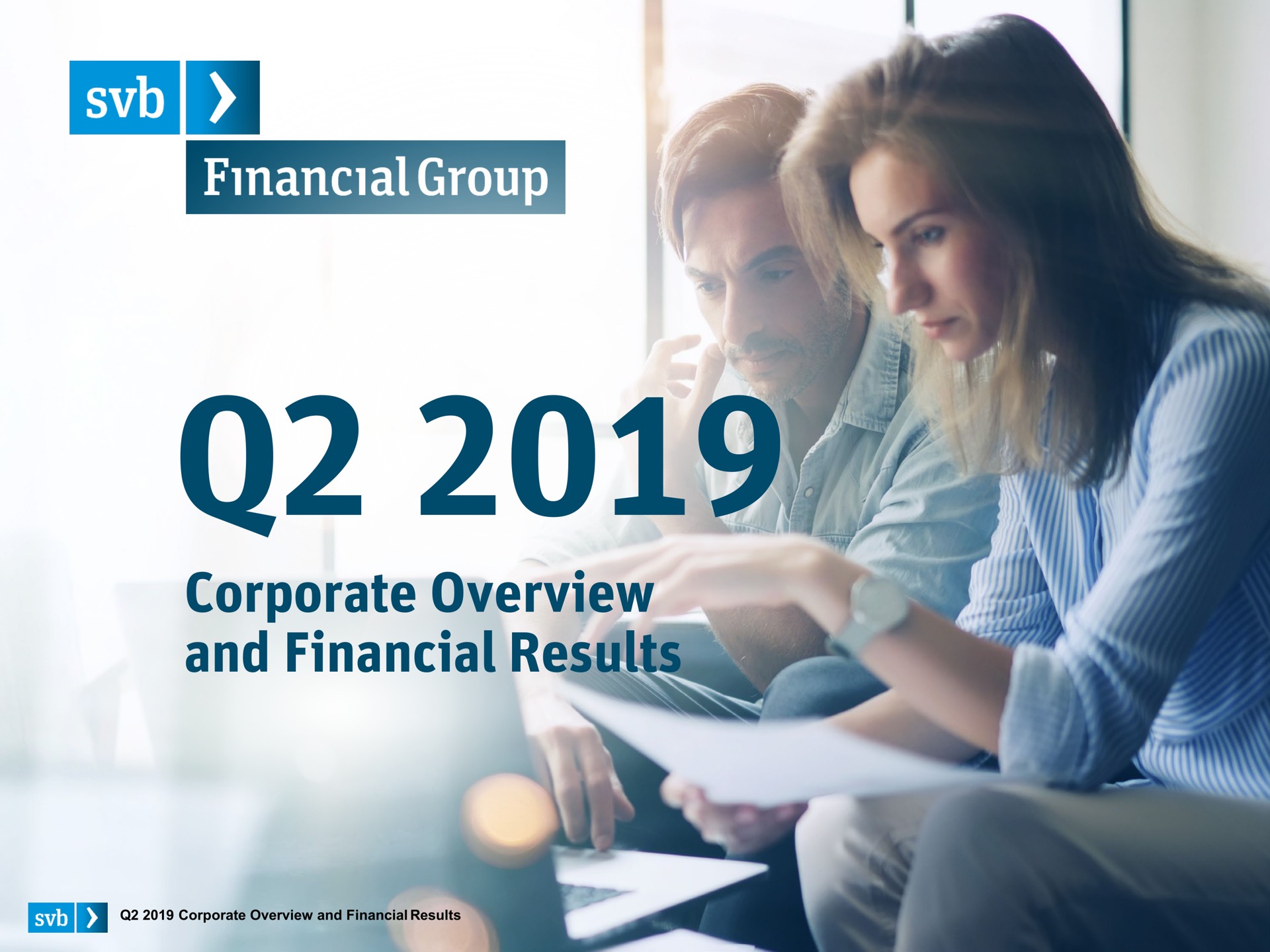 corporate overview and financial results rest | Silicon Valley Bank