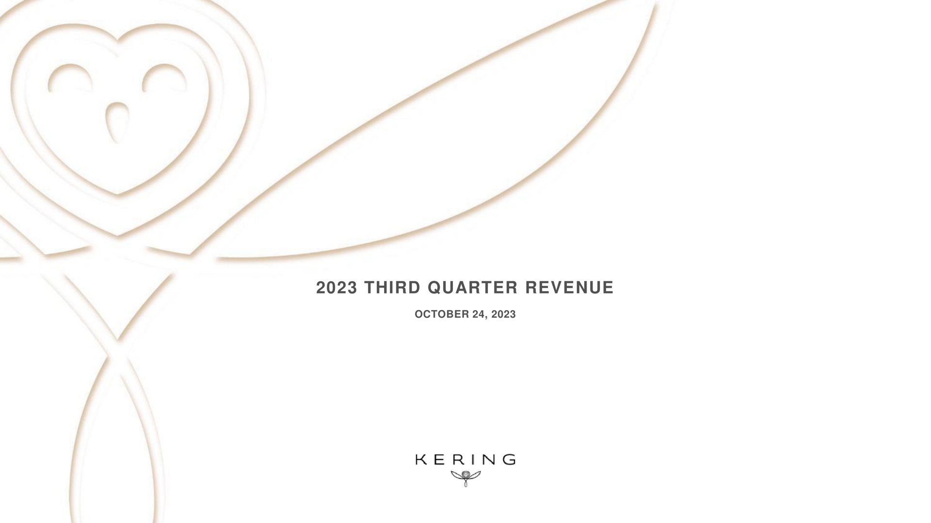 third quarter revenue | Kering
