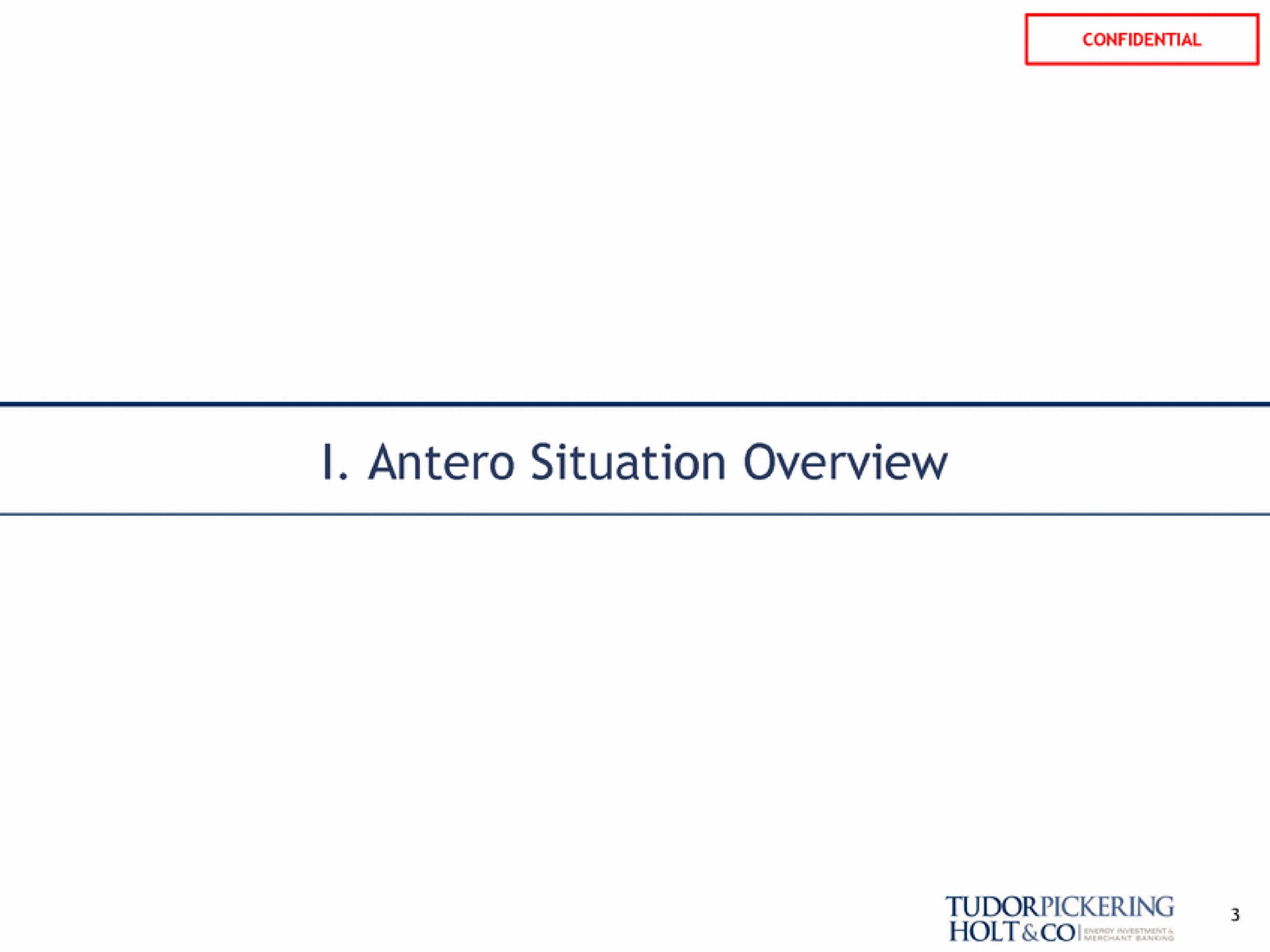 situation overview | Tudor, Pickering, Holt & Co