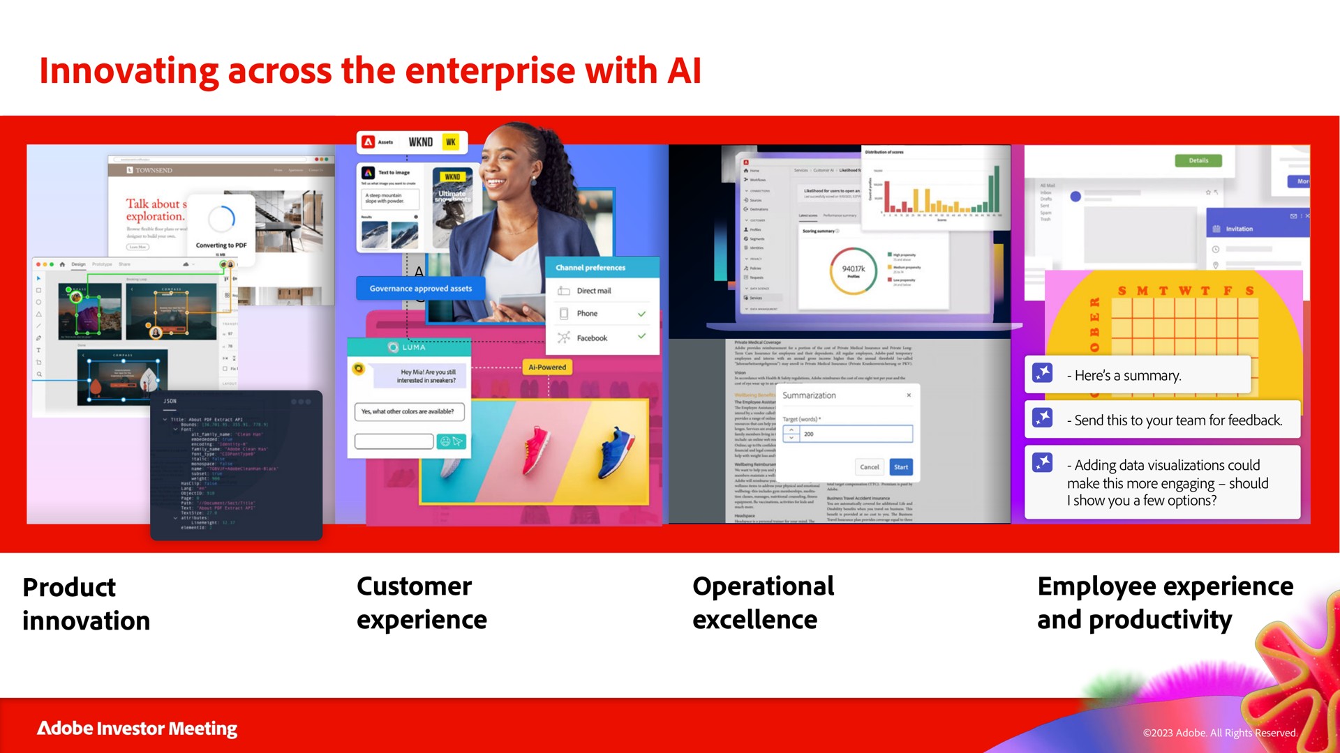 innovating across the enterprise with | Adobe