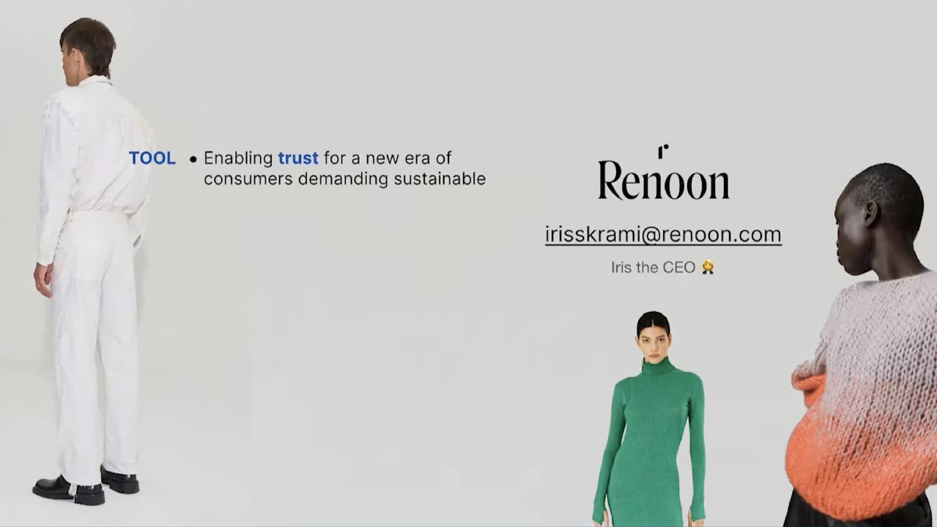 tool enabling trust for a new era of consumers demanding sustainable i | Renoon