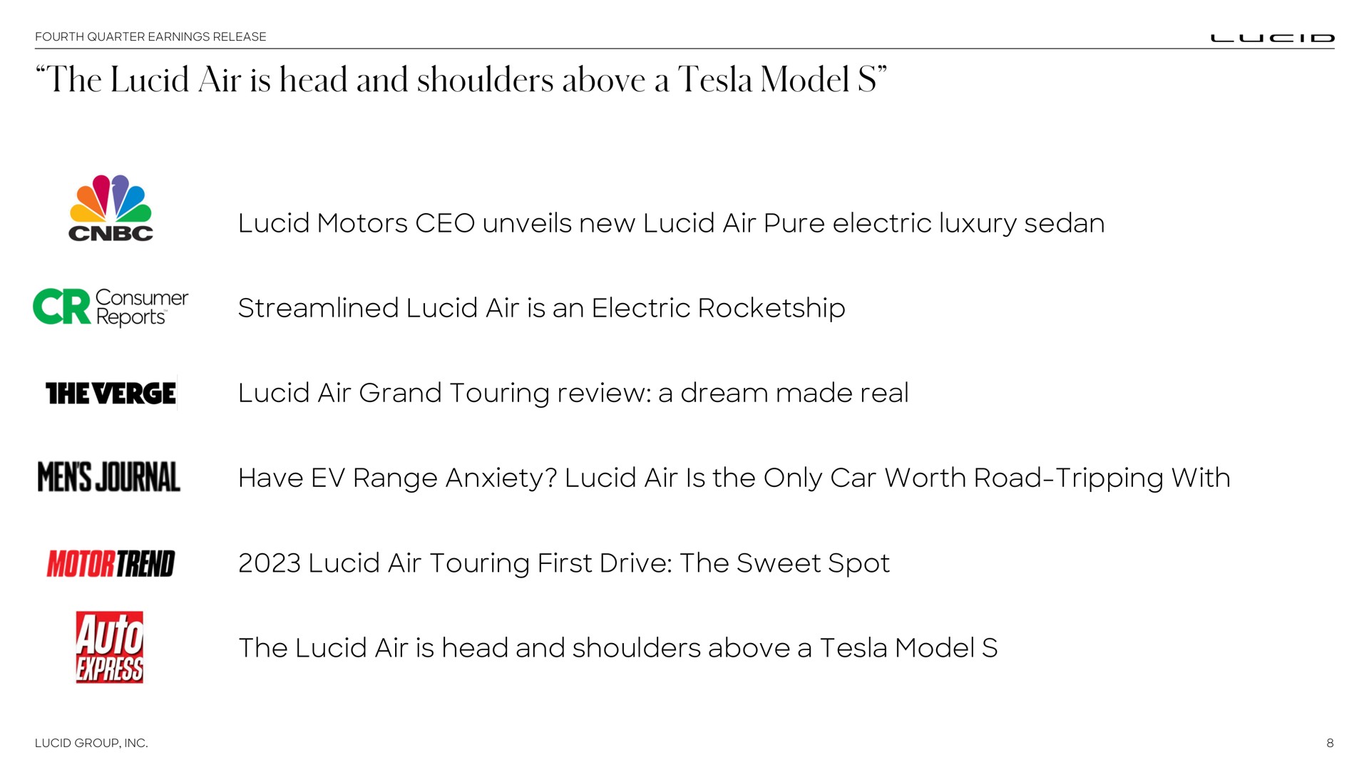 the lucid air is head and shoulders above a model lucid motors unveils new lucid air pure electric luxury sedan streamlined lucid air is an electric lucid air grand touring review a dream made real have range anxiety lucid air is the only car worth road tripping with lucid air touring first drive the sweet spot the lucid air is head and shoulders above a model roots verge mens journal | Lucid Motors