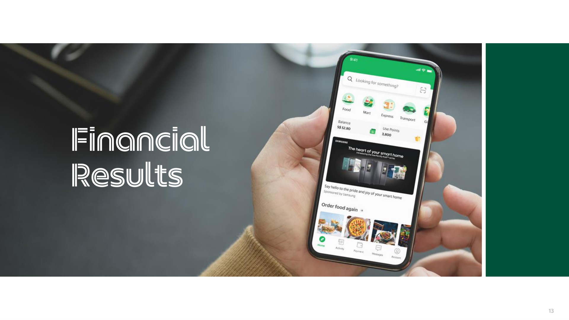 financial results | Grab