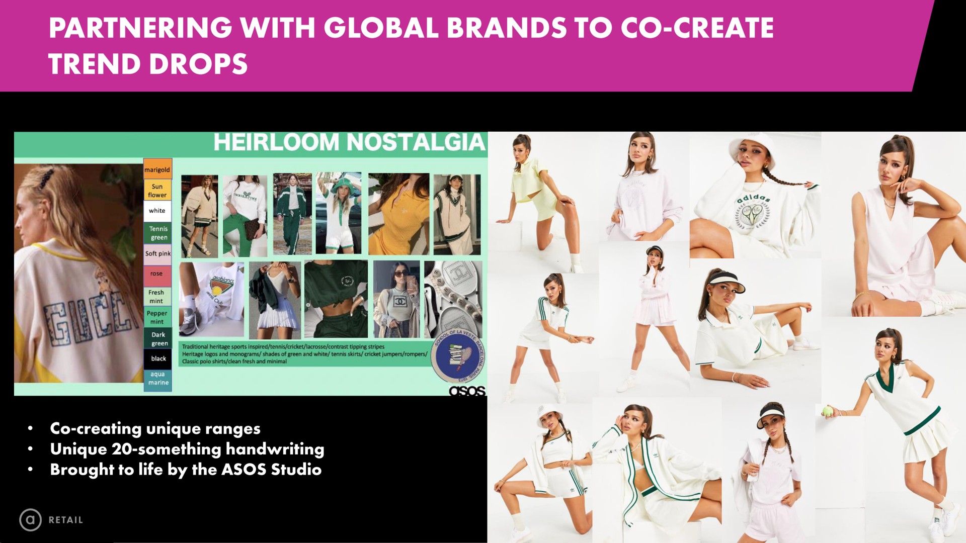 partnering with global brands to create trend drops | Asos