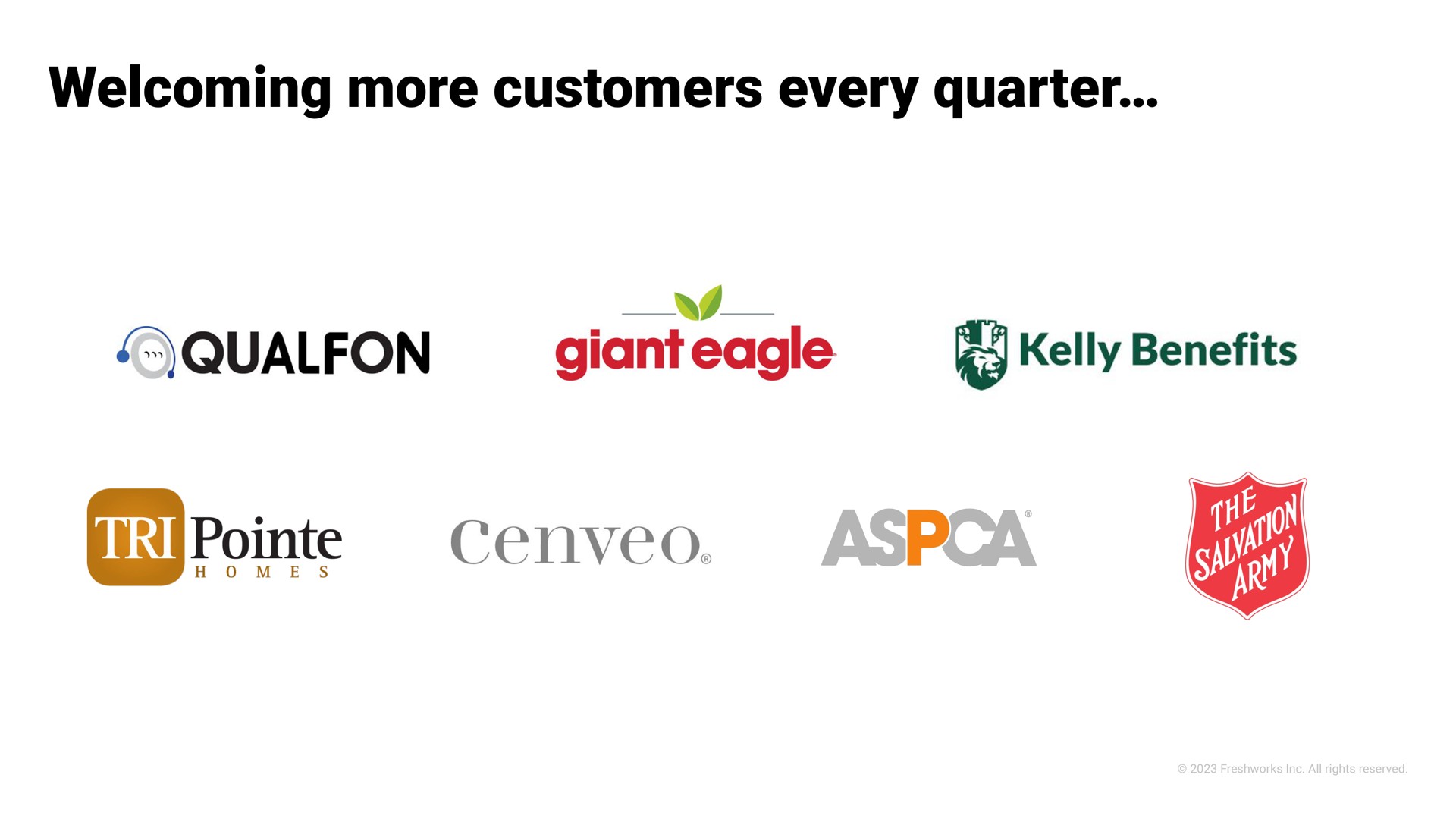 welcoming more customers every quarter giant eagle kelly benefits i | Freshworks