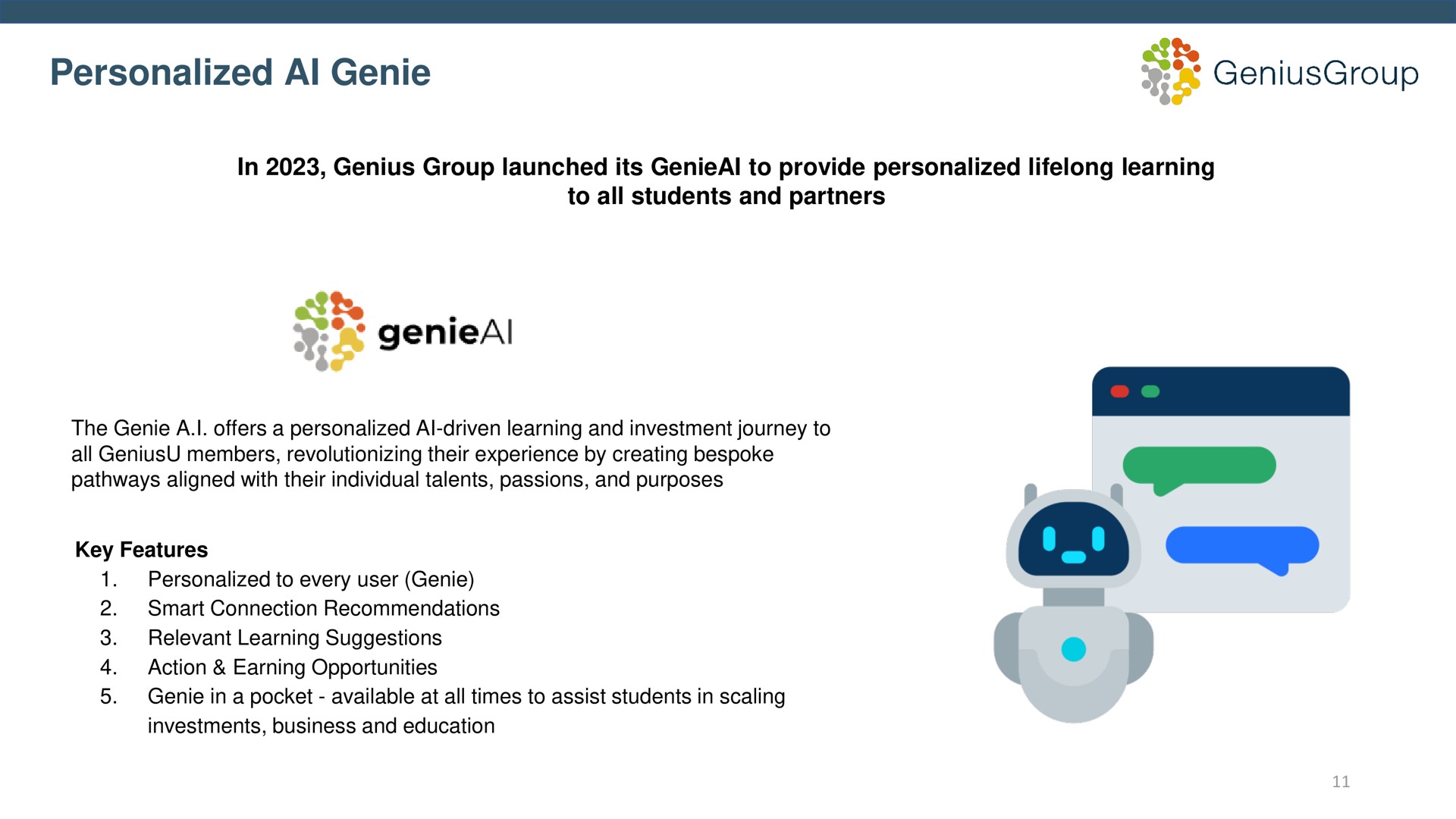 personalized genie she | Genius Group