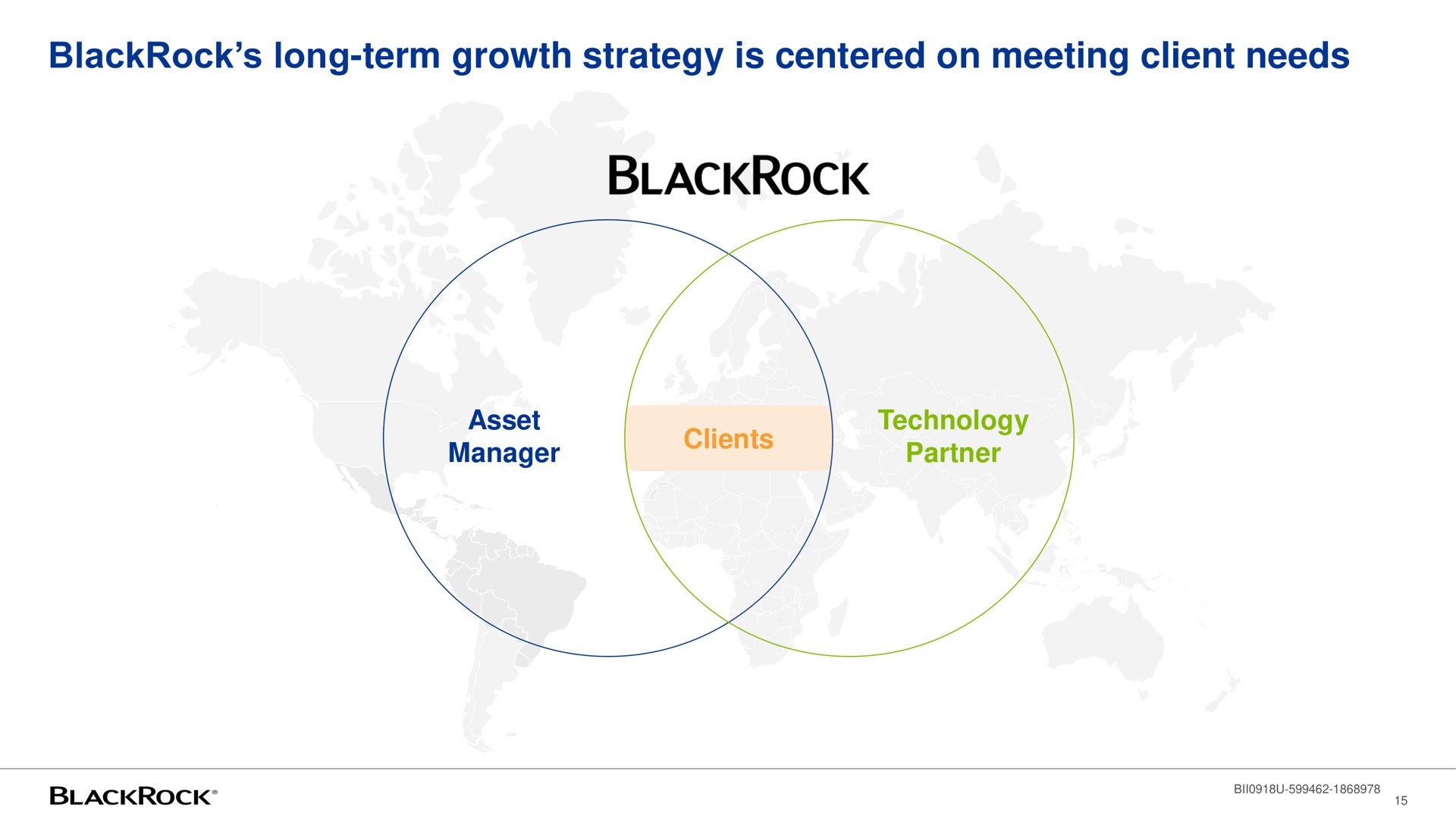 long term growth strategy is centered on meeting client needs | BlackRock
