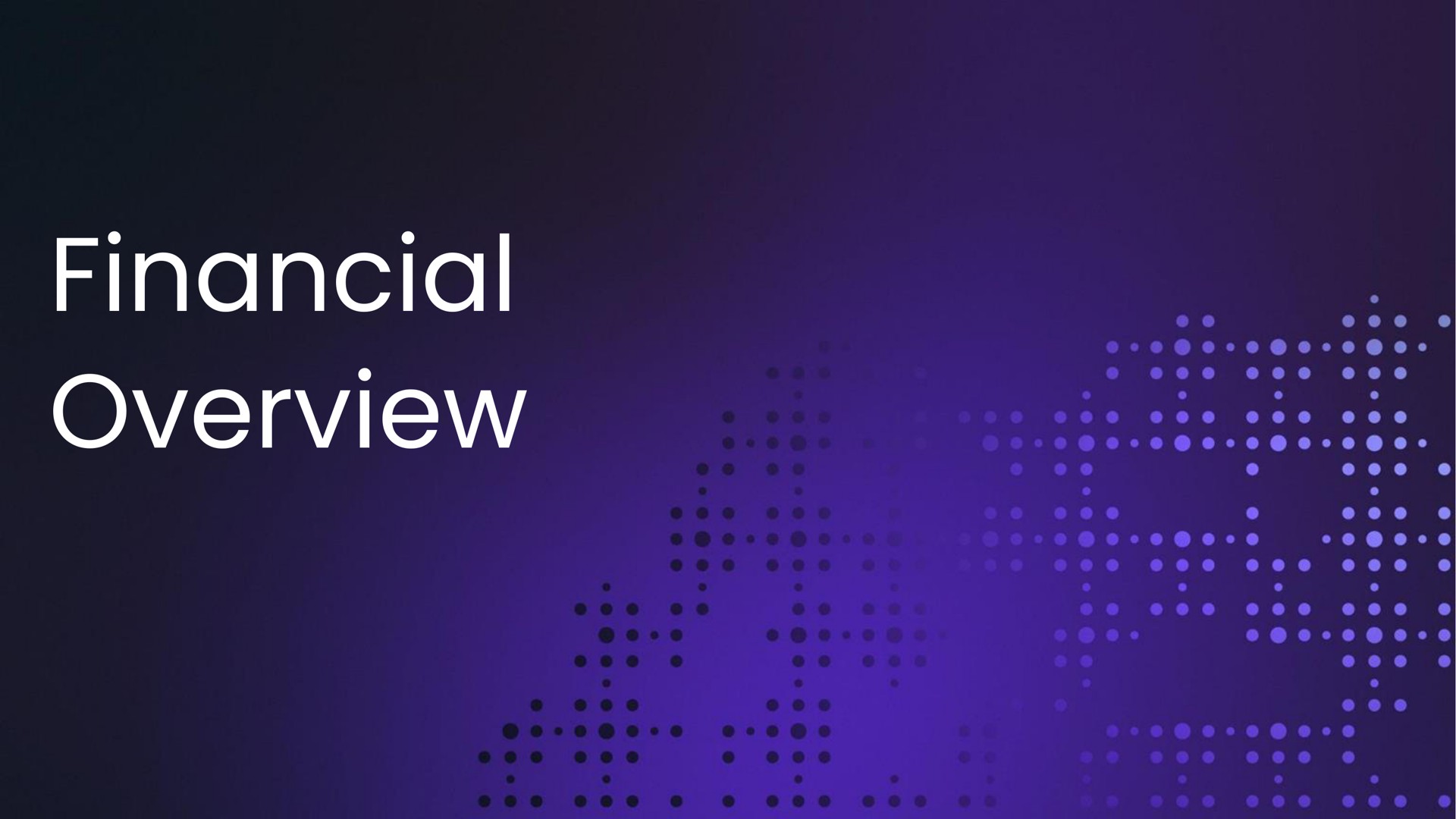 financial overview | Enfusion