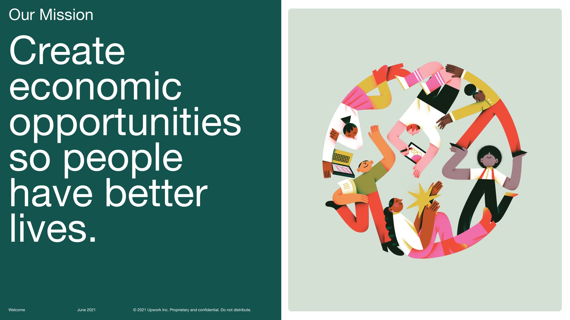 create economic opportunities so people have better lives | Upwork