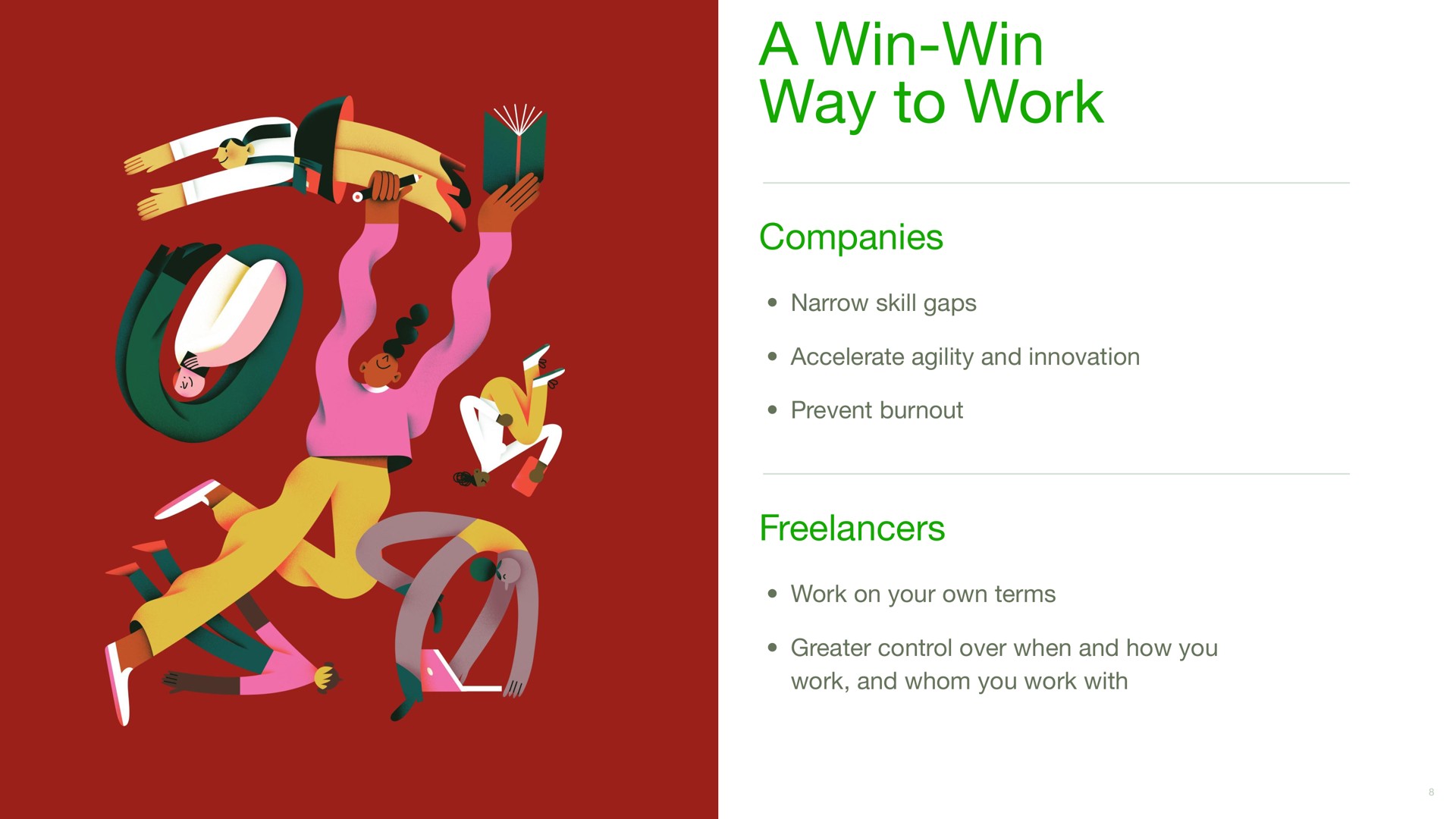 a win win way to work | Upwork