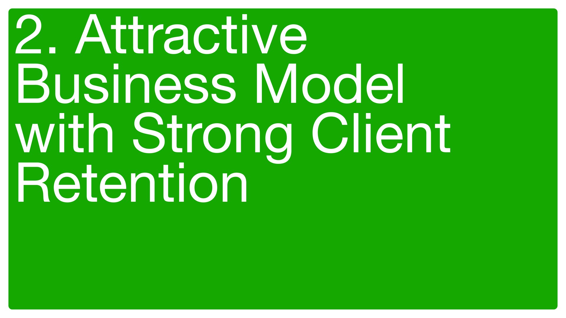 attractive business model with strong client retention | Upwork