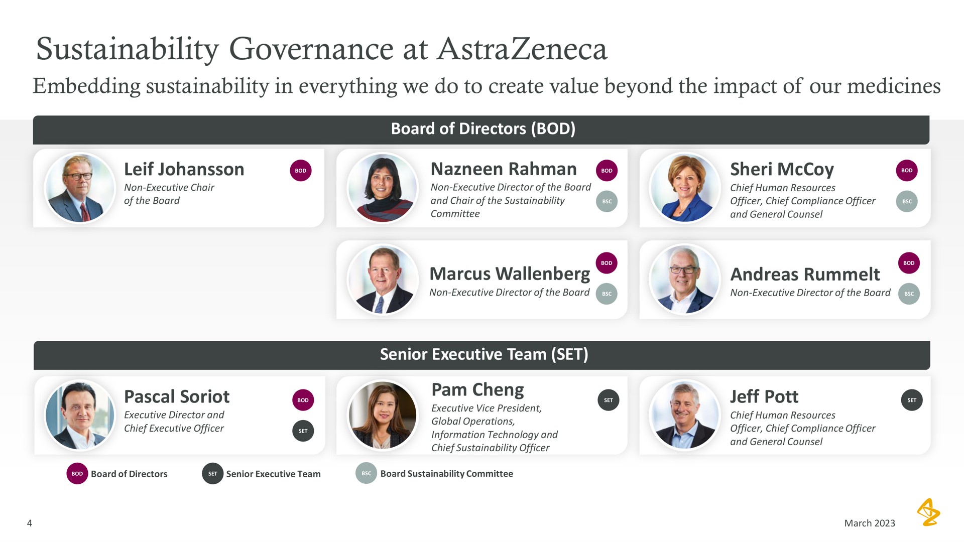 governance at | AstraZeneca