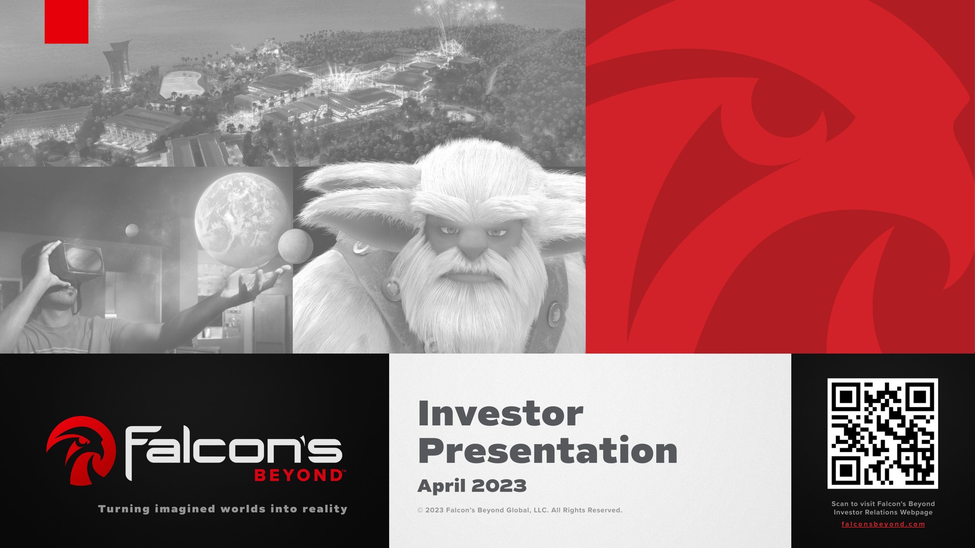 investor presentation go | Falcon's Beyond