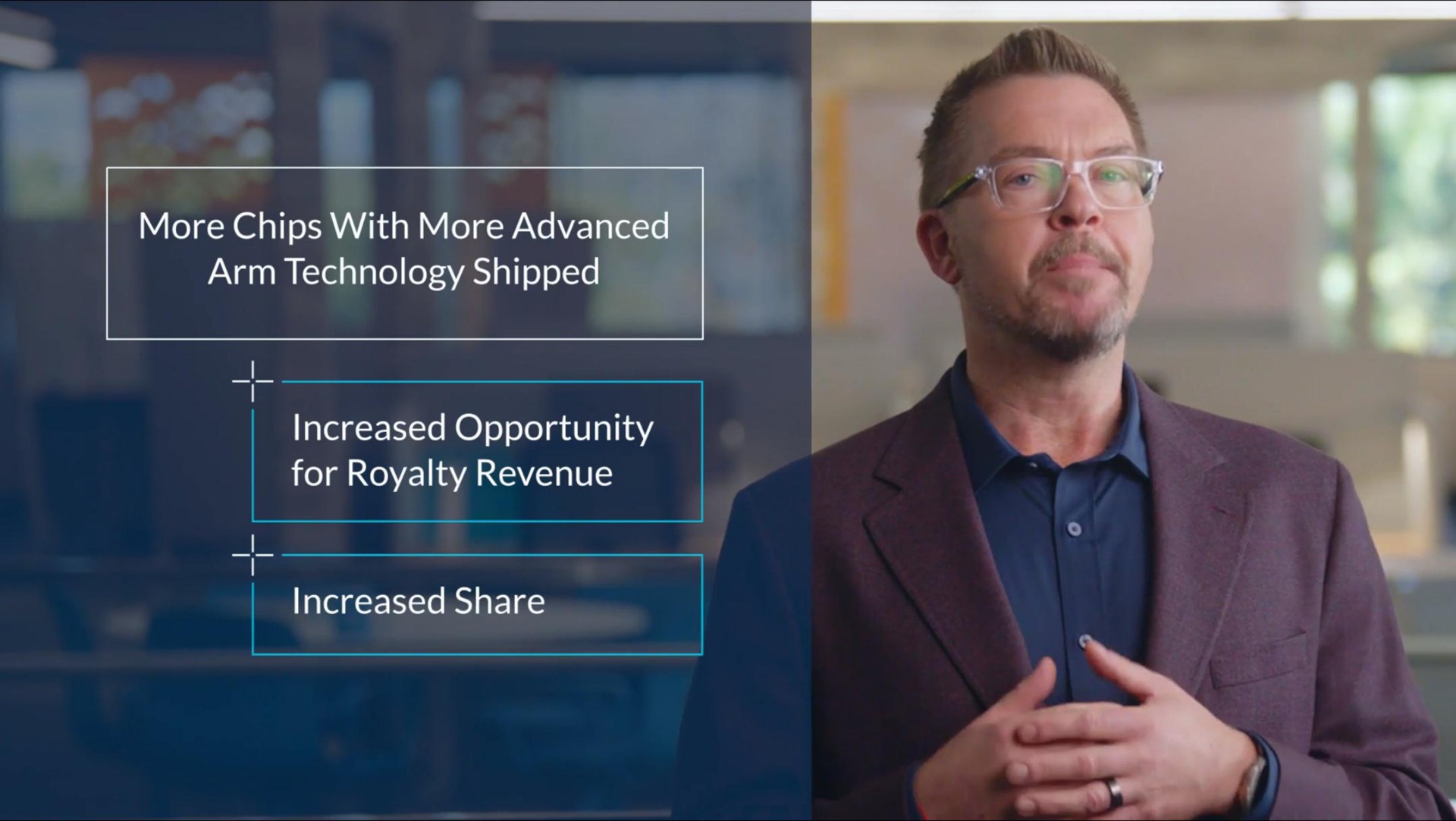 more chips arm technology shipped increased opportunity for royalty revenue increased share | arm