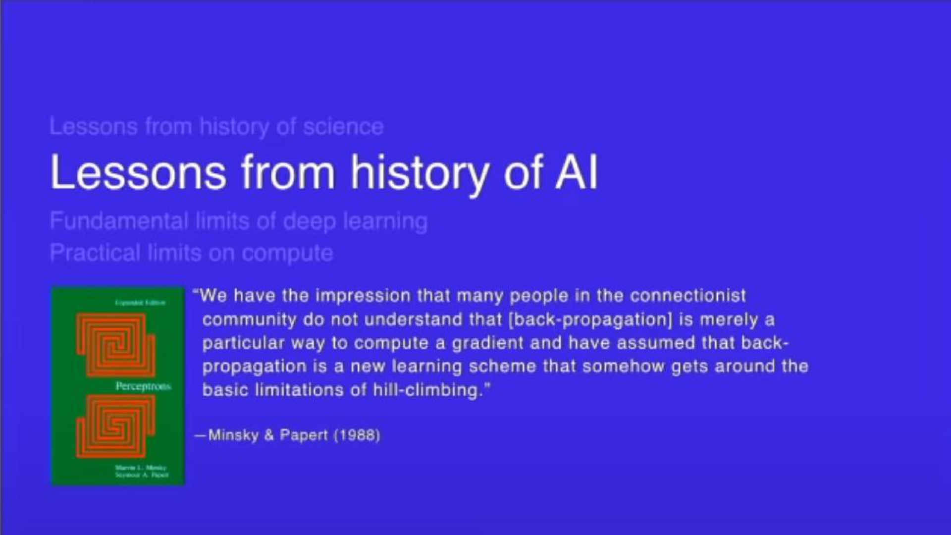lessons from history of | OpenAI