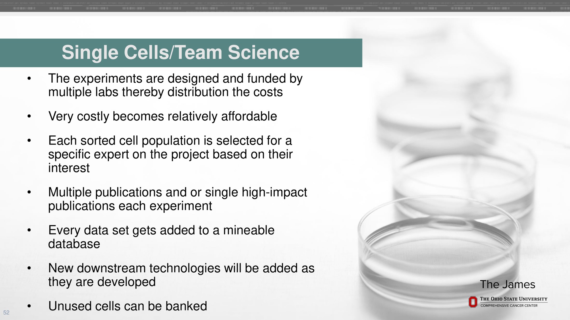 single cells team science | Cytek