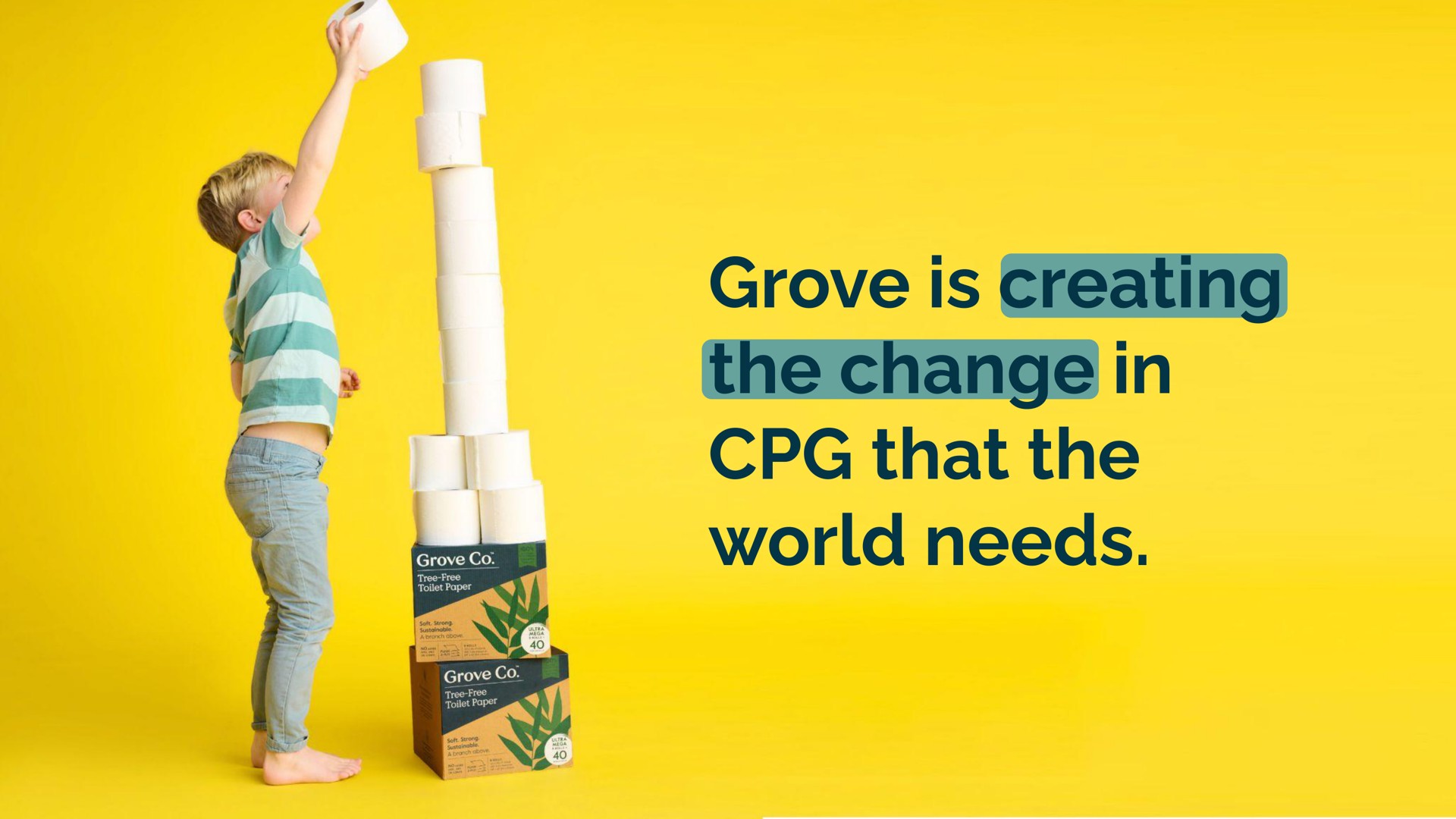 to pick grove is creating the change in that the world needs | Grove