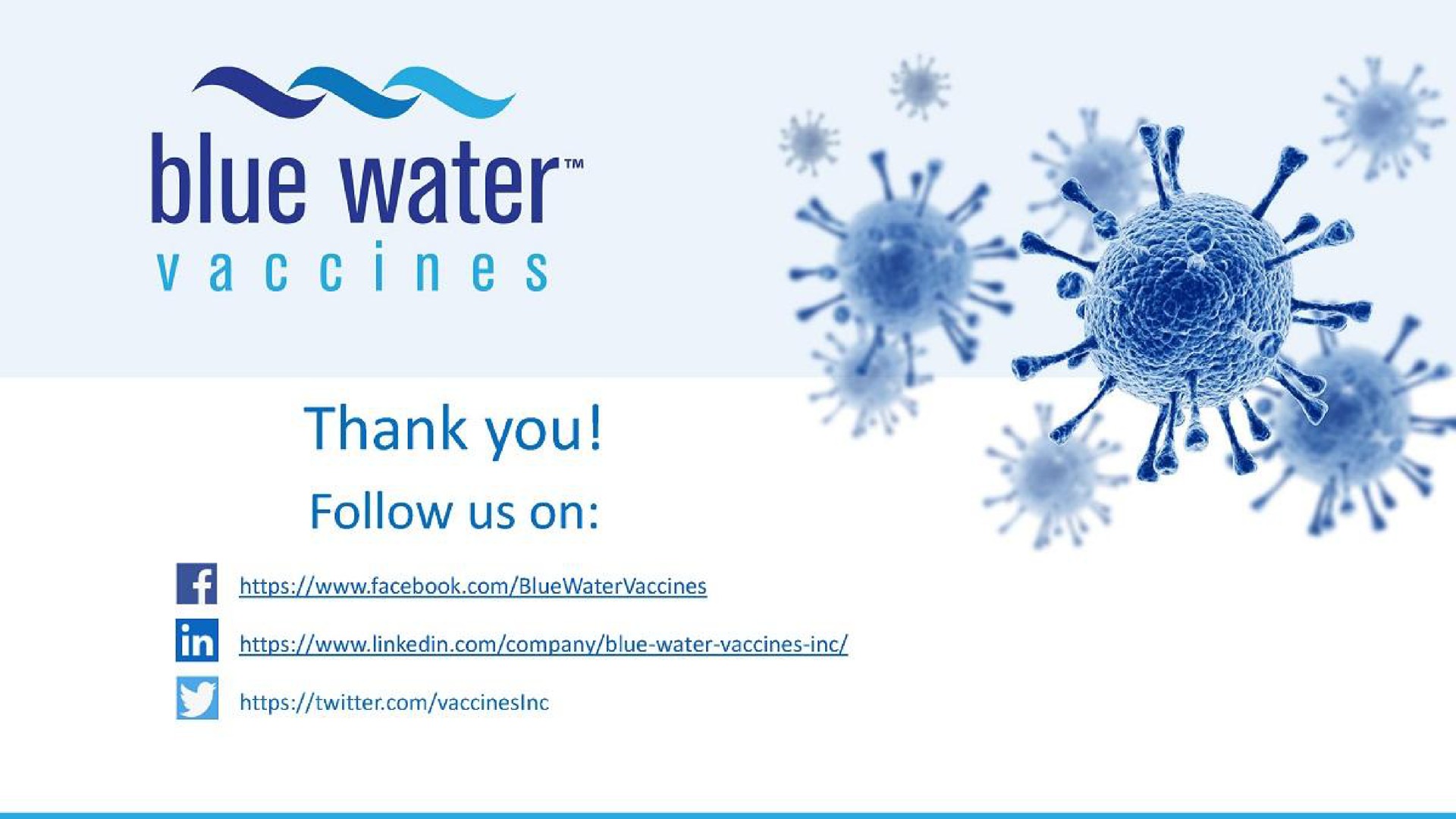 mas blue water vaccines thank you | Blue Water Vaccines