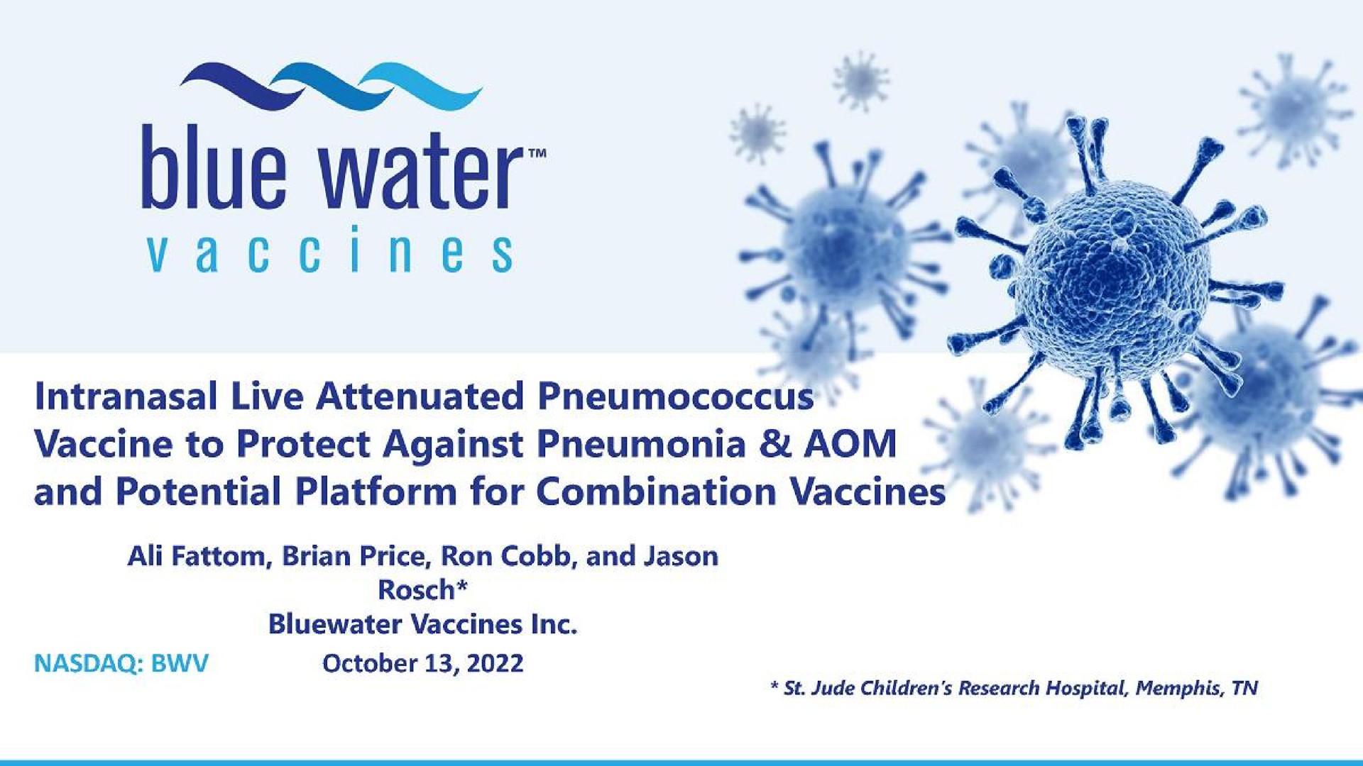 blue water vaccines | Blue Water Vaccines