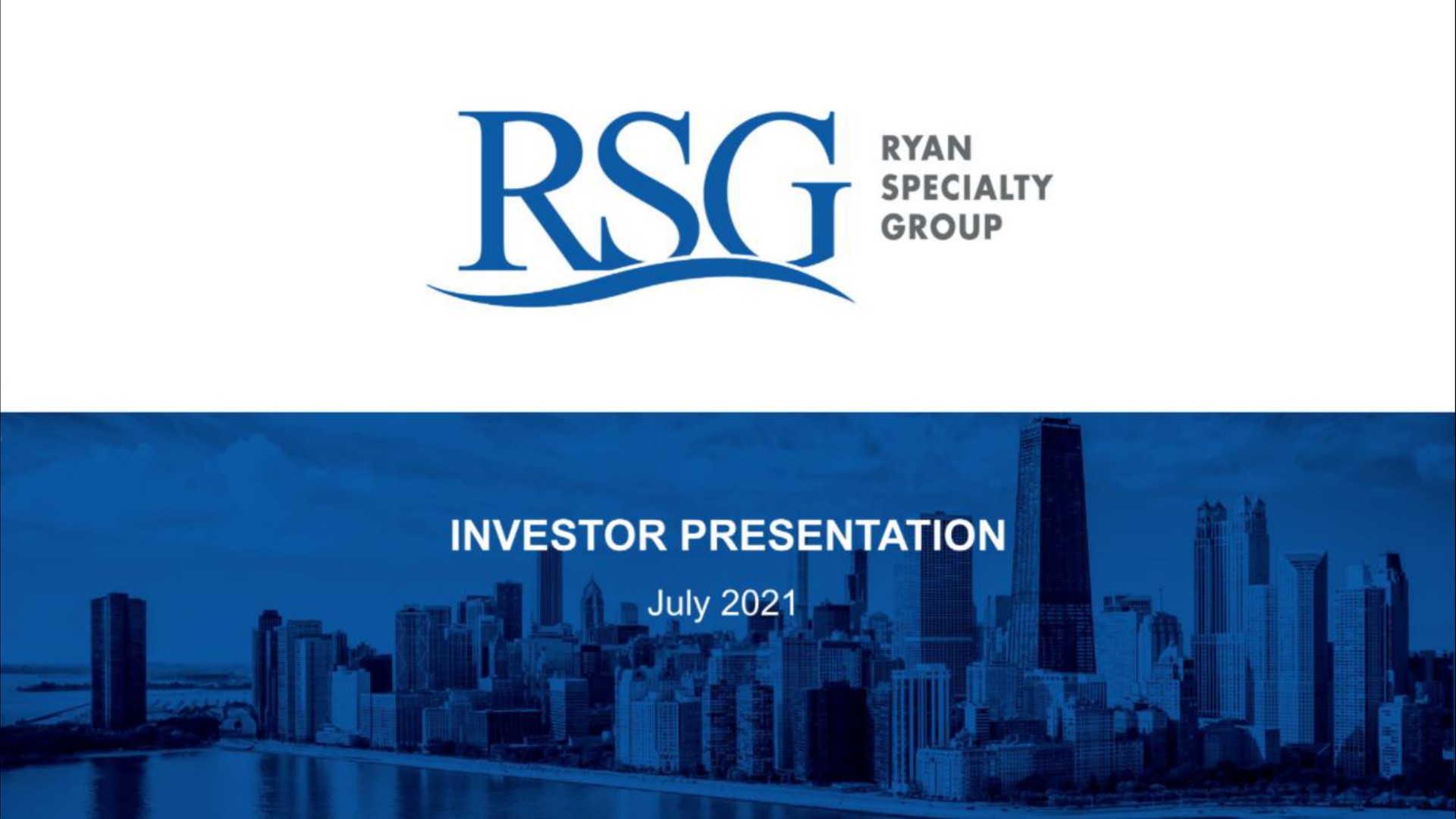 specialty investor presentation | Rayan Speciality Group