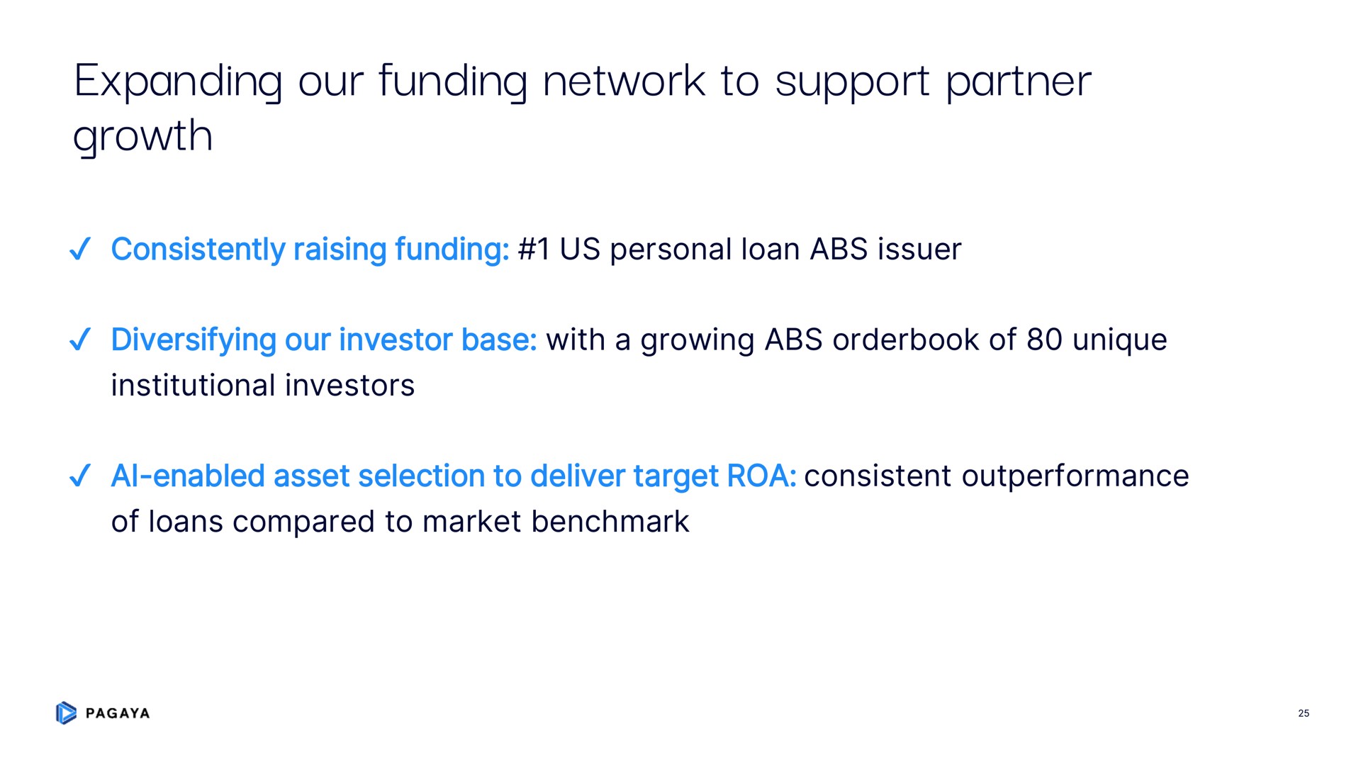 expanding our funding network to support partner growth | Pagaya