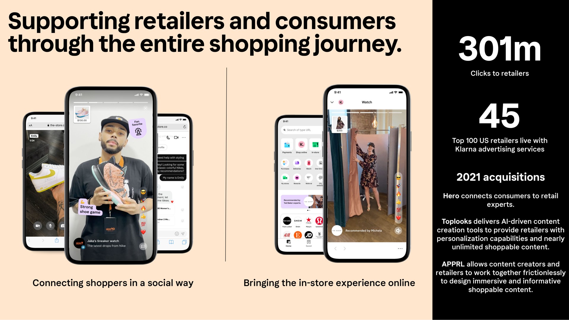 supporting retailers and consumers through the entire shopping journey | Klarna