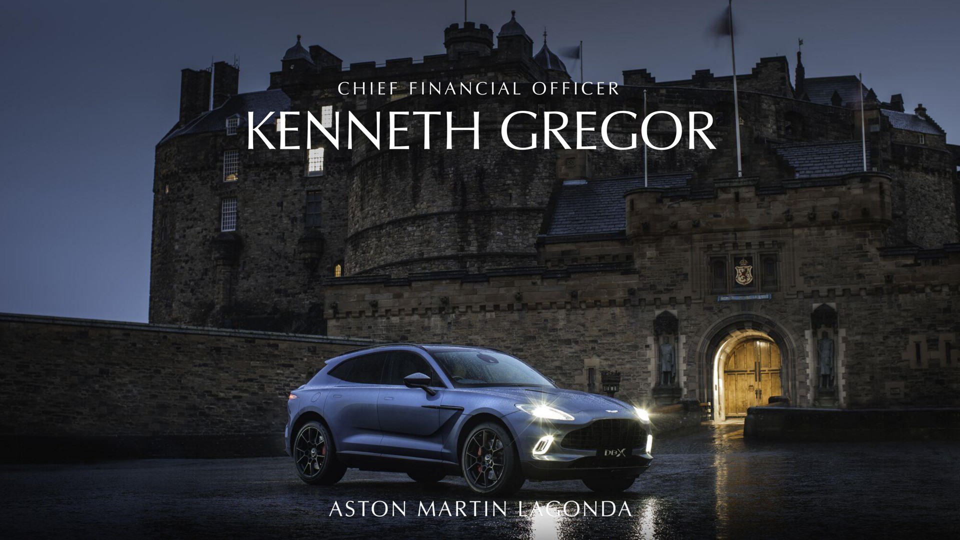 i i a i a i chief financial off neth | Aston Martin Lagonda