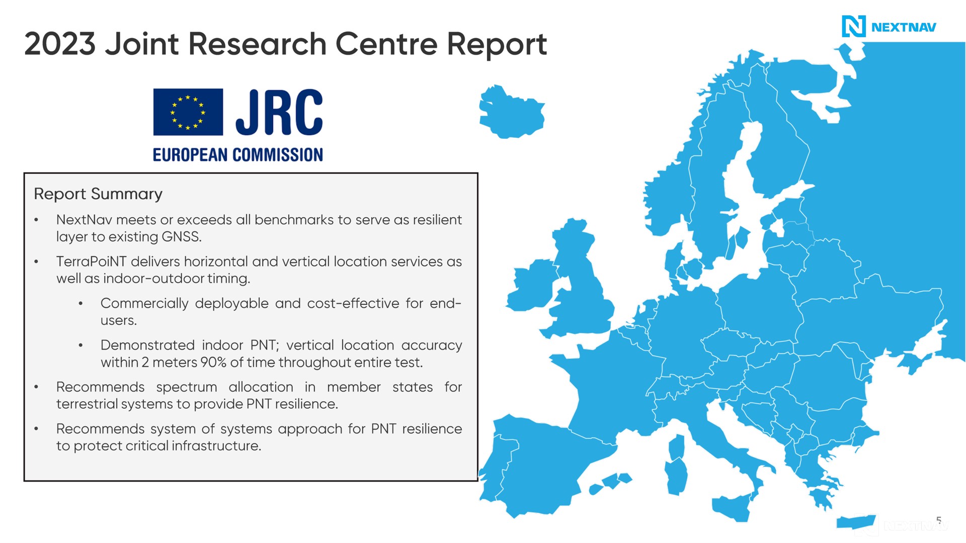 joint research report | NextNav