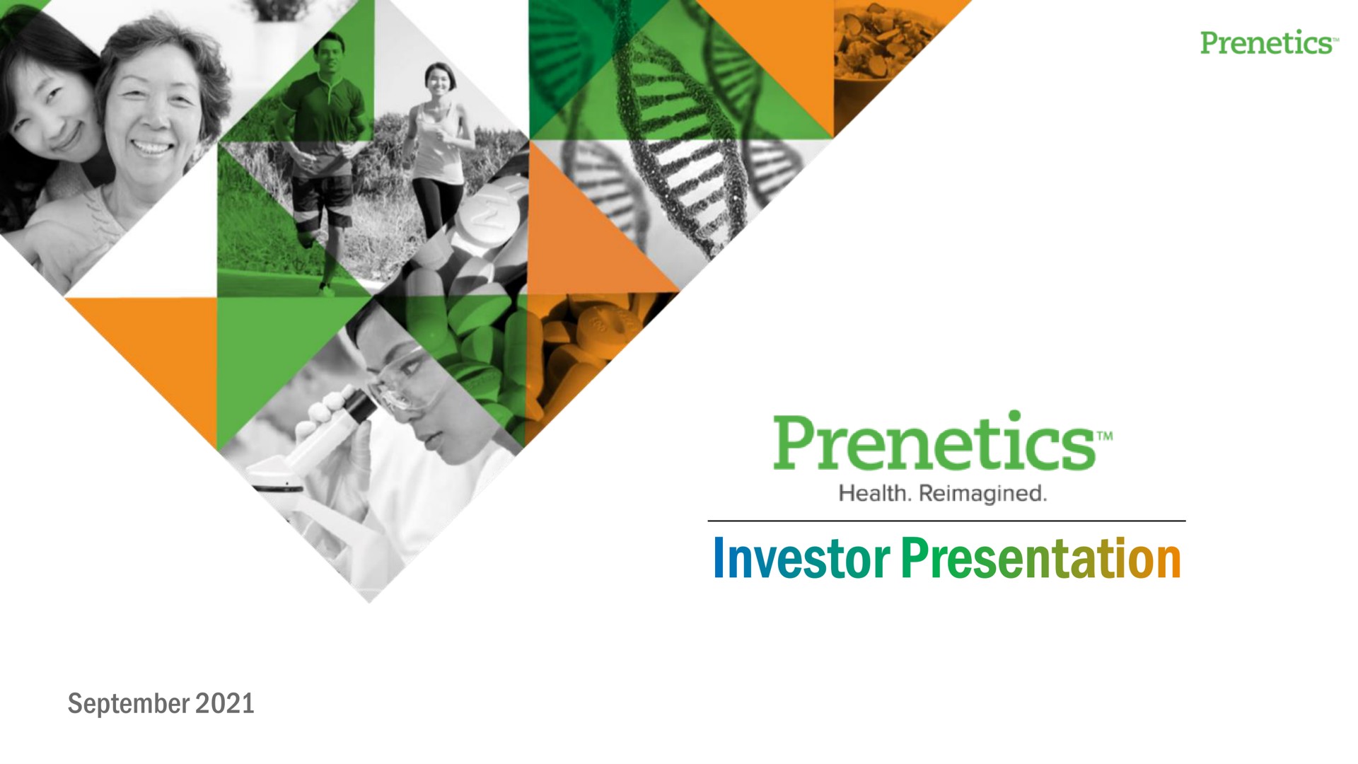 investor presentation | Prenetics