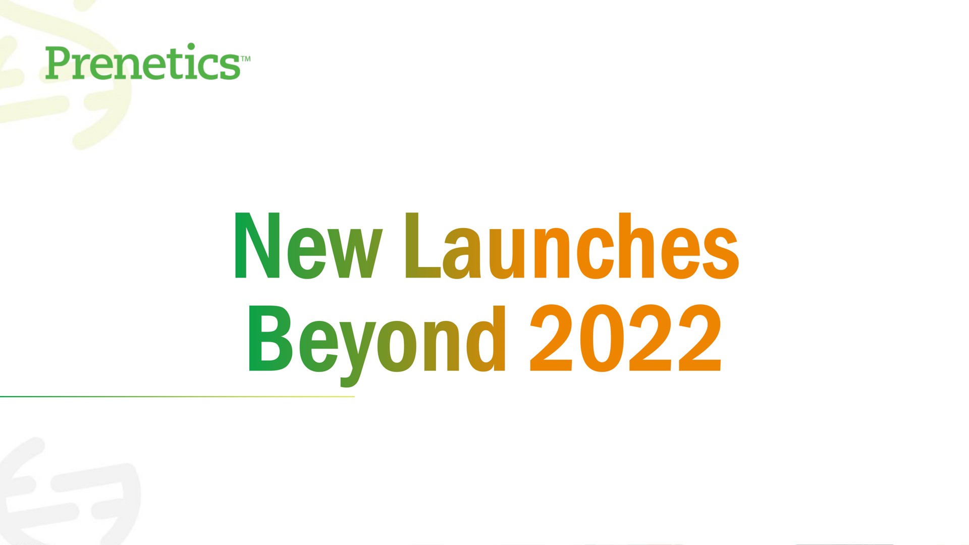 new launches beyond | Prenetics