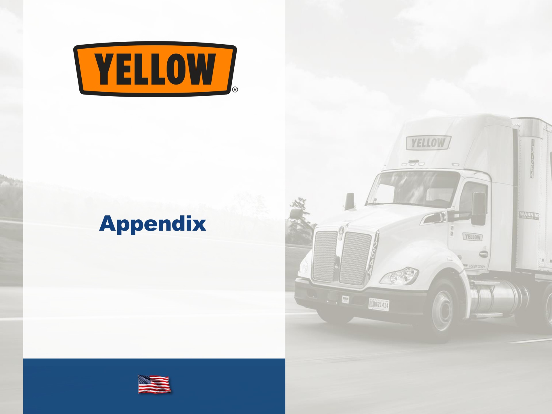 appendix | Yellow Corporation