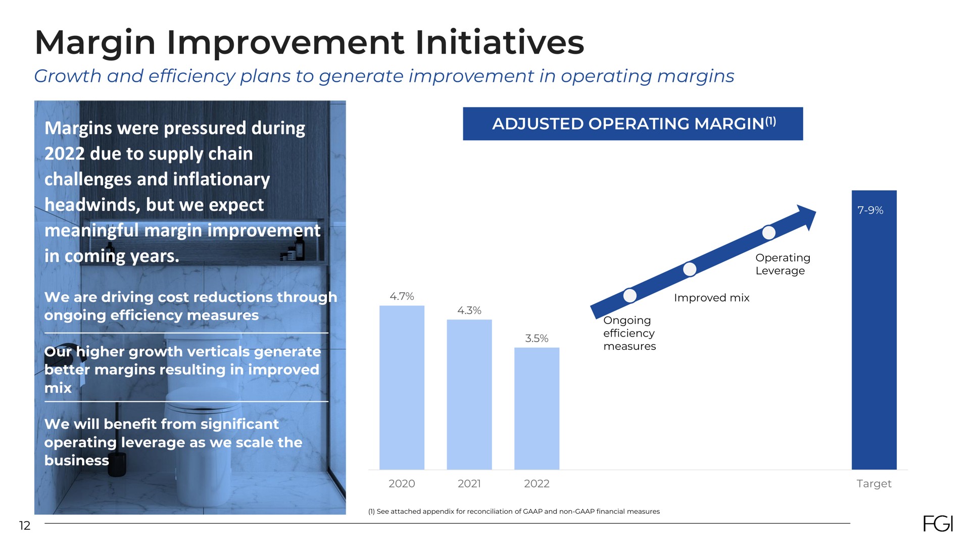 margin improvement initiatives | FGI Industries