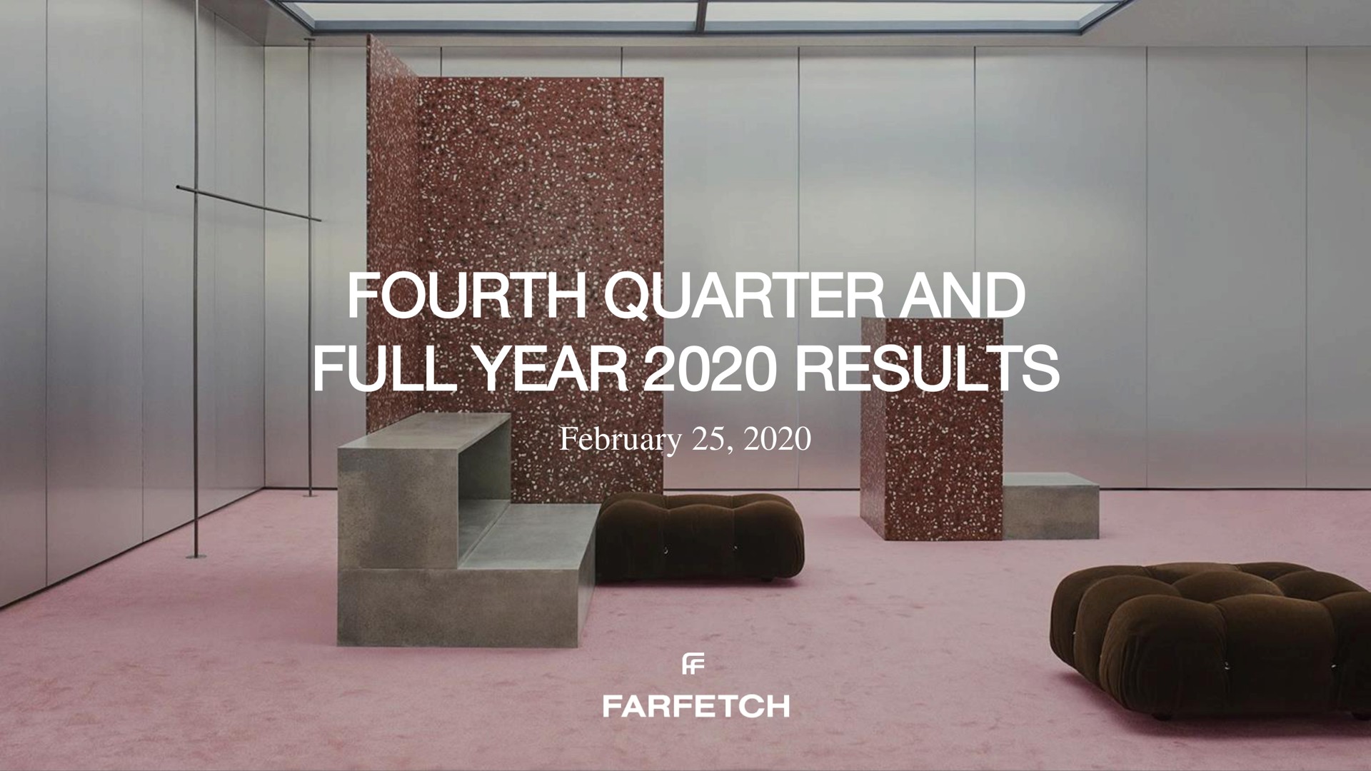 fourth quarter and full year results | Farfetch