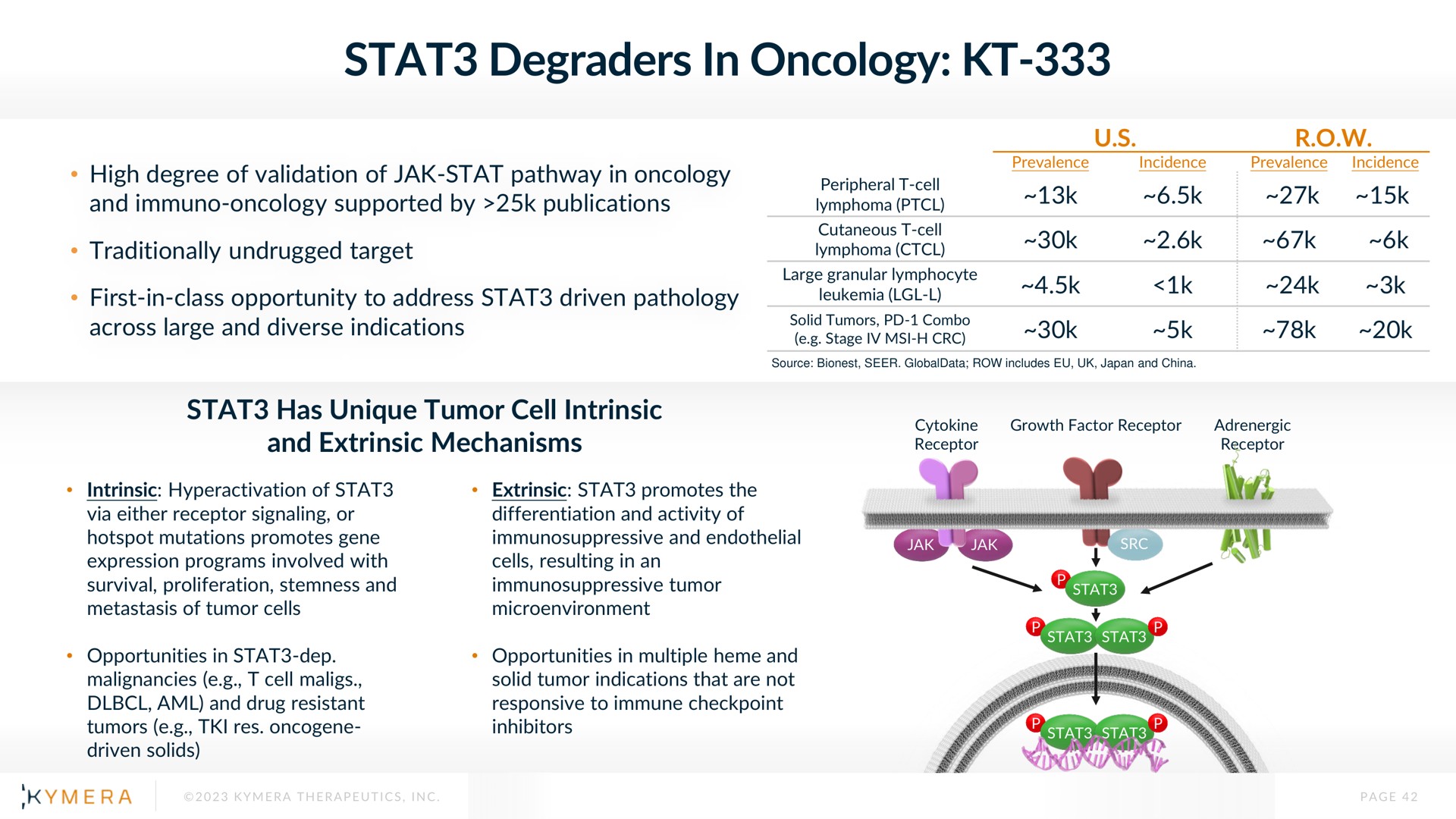 degraders in oncology | Kymera