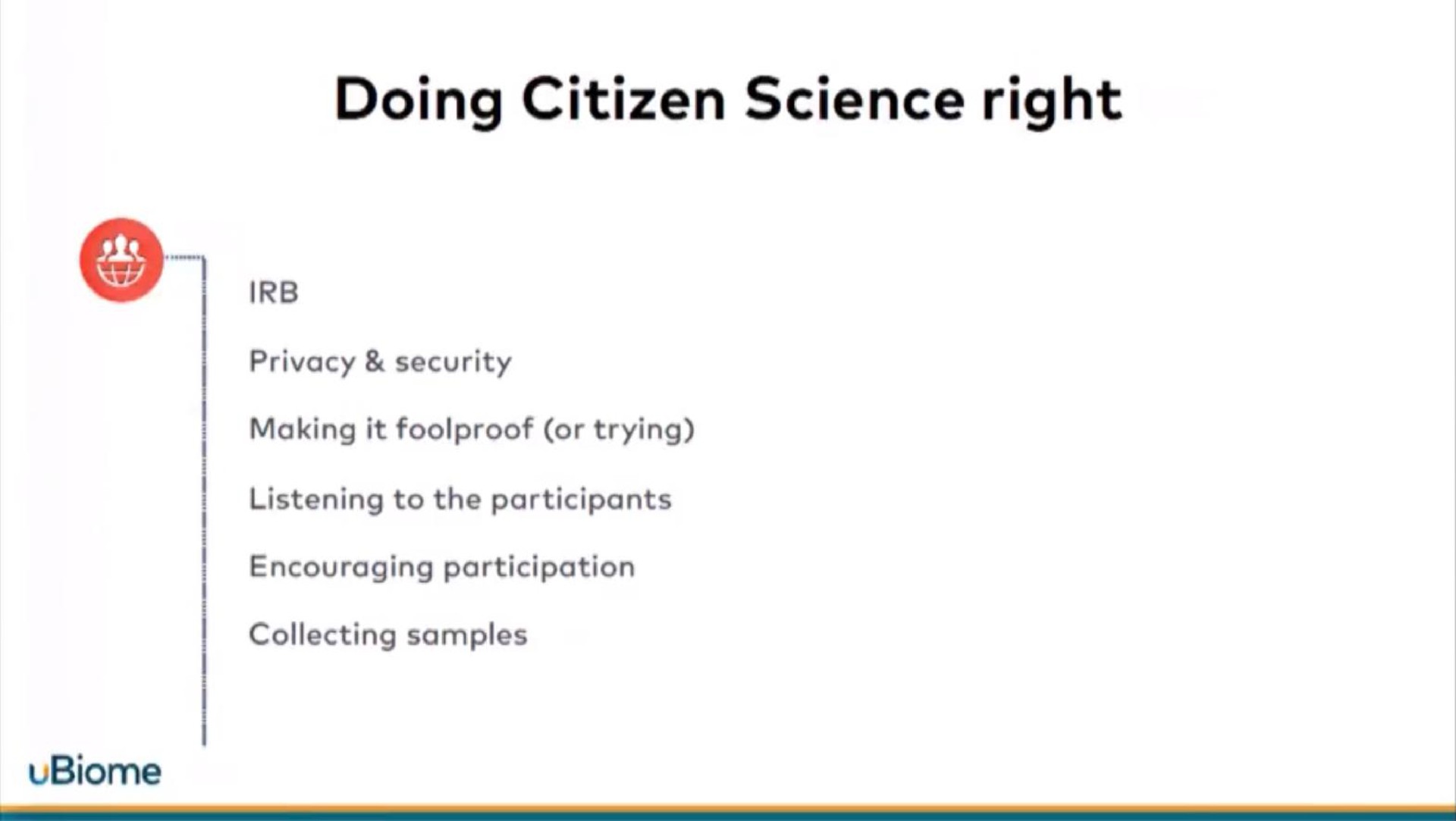 doing citizen science right | uBiome