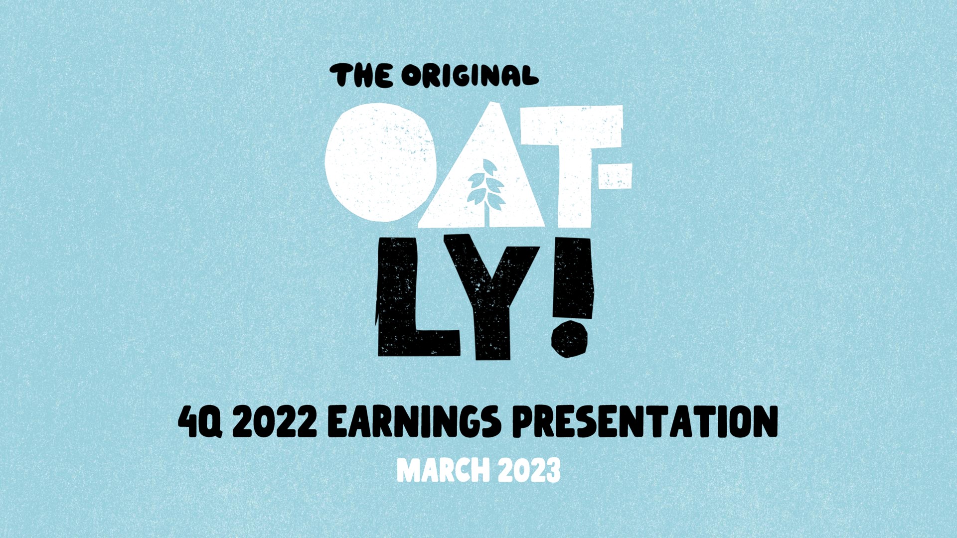 earnings presentation | Oatly