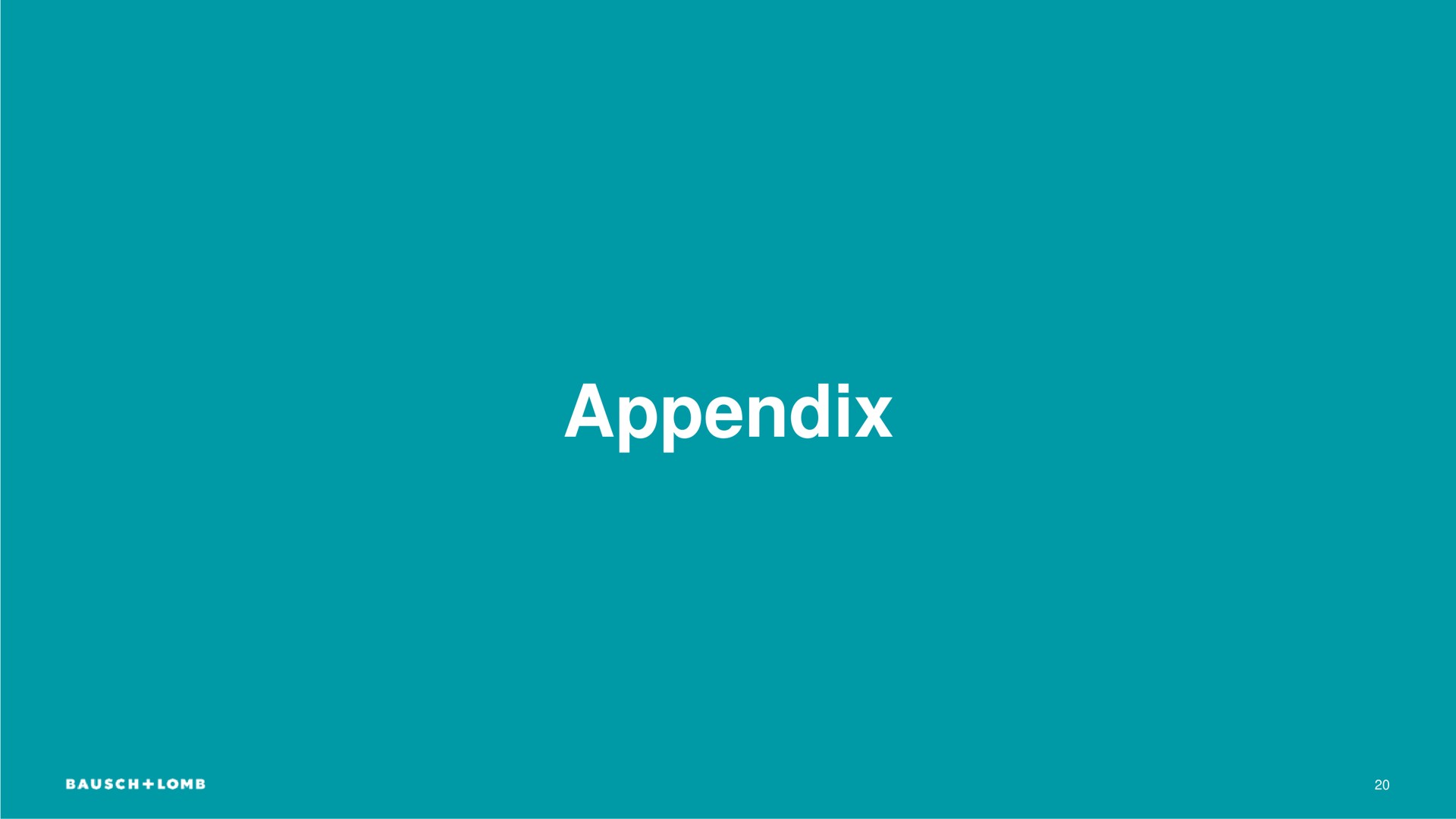 appendix | Bausch+Lomb